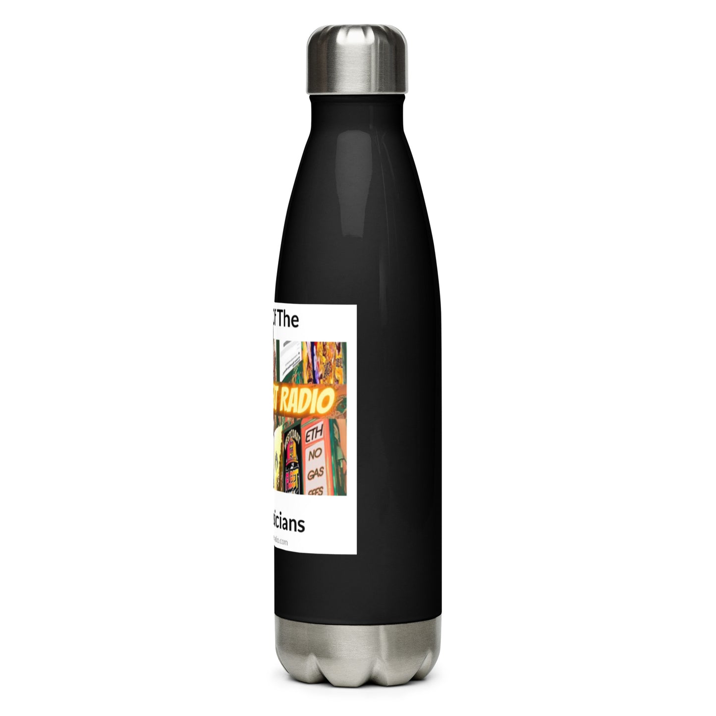 Crypto Beat Radio - Stainless Steel Water Bottle
