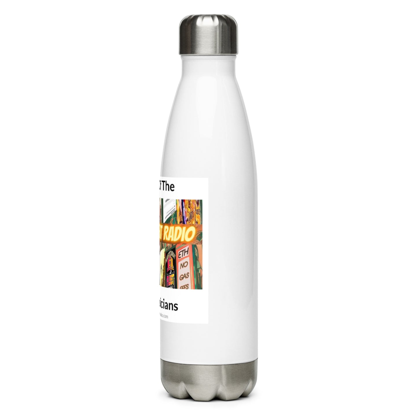 Crypto Beat Radio - Stainless Steel Water Bottle