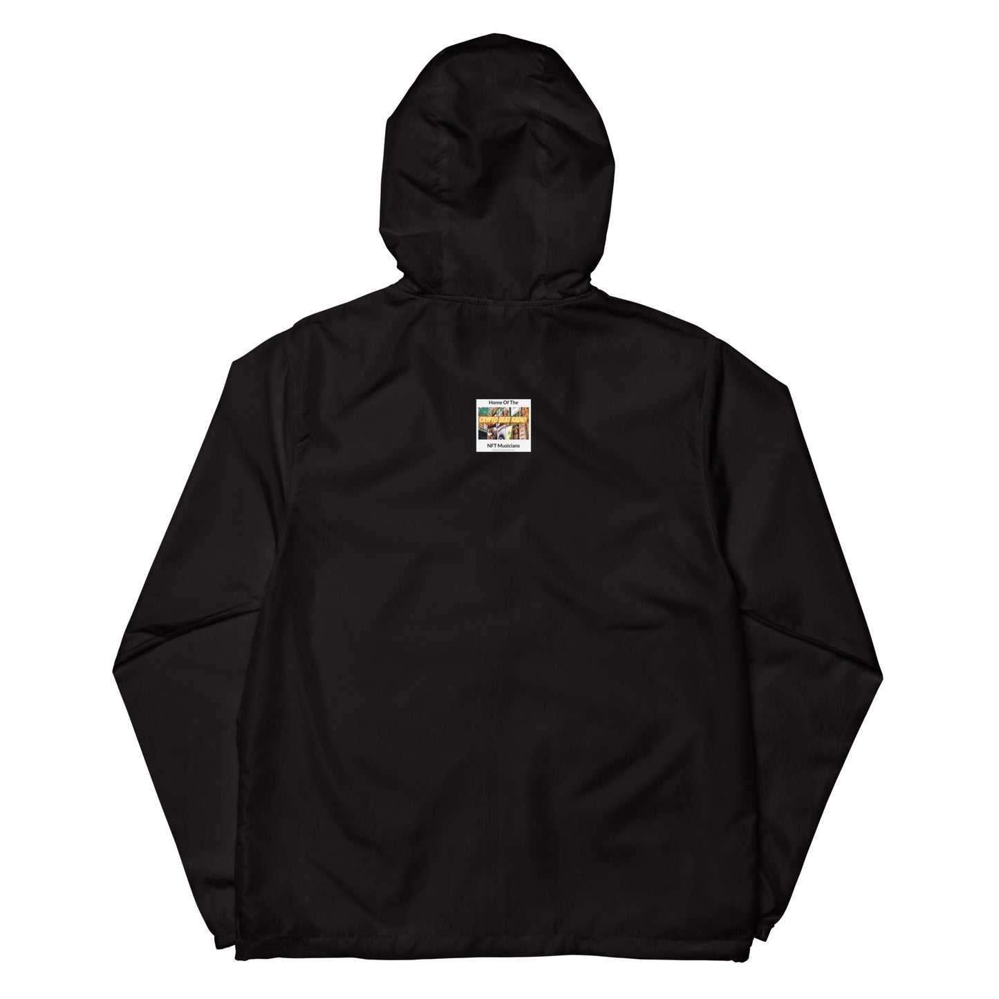 Crypto Beat Radio - Unisex Lightweight Zip Up Windbreaker