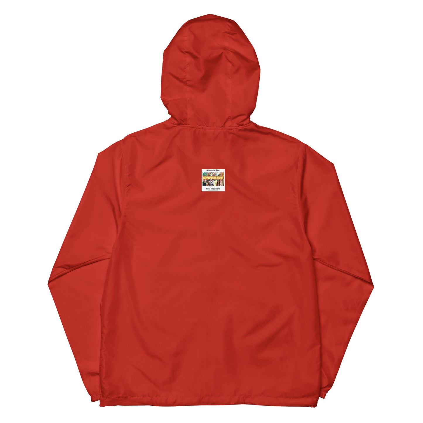 Crypto Beat Radio - Unisex Lightweight Zip Up Windbreaker