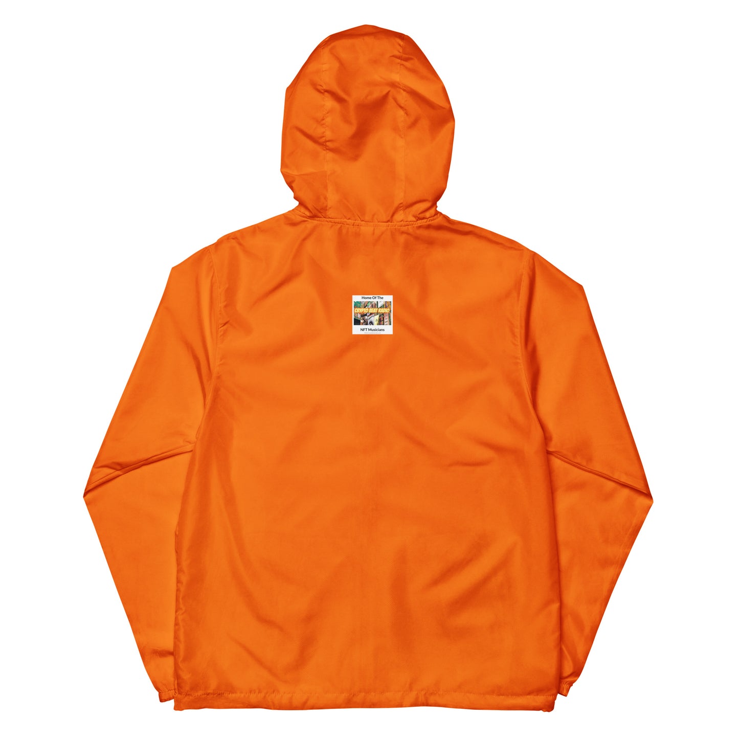 Crypto Beat Radio - Unisex Lightweight Zip Up Windbreaker