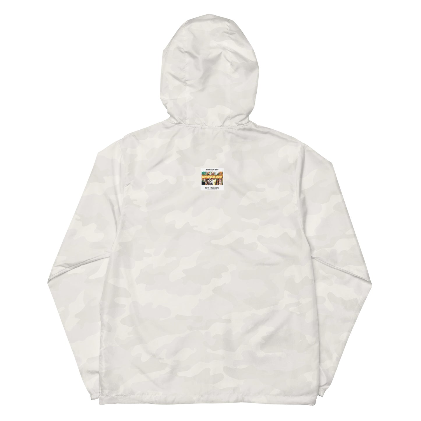 Crypto Beat Radio - Unisex Lightweight Zip Up Windbreaker