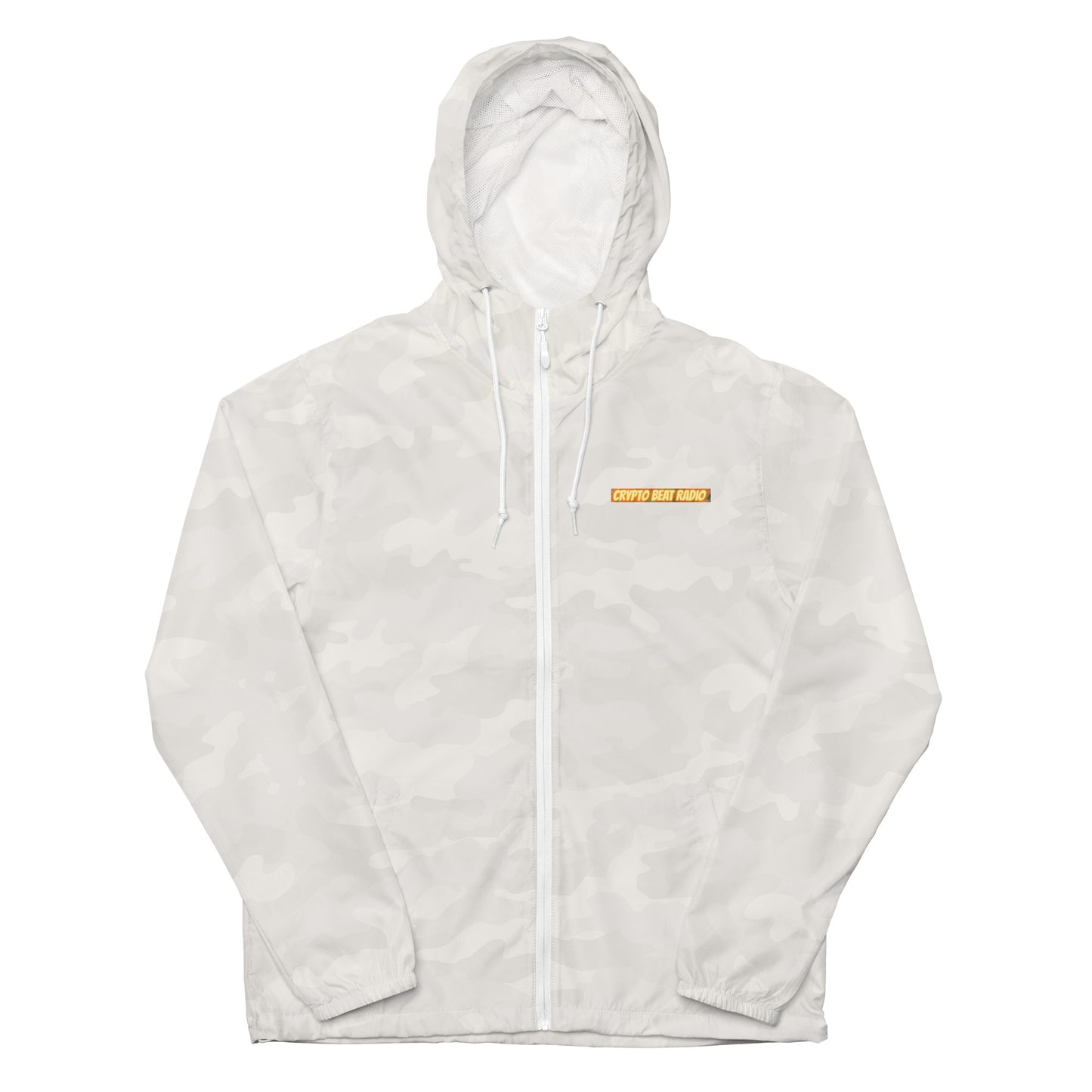 Crypto Beat Radio - Unisex Lightweight Zip Up Windbreaker