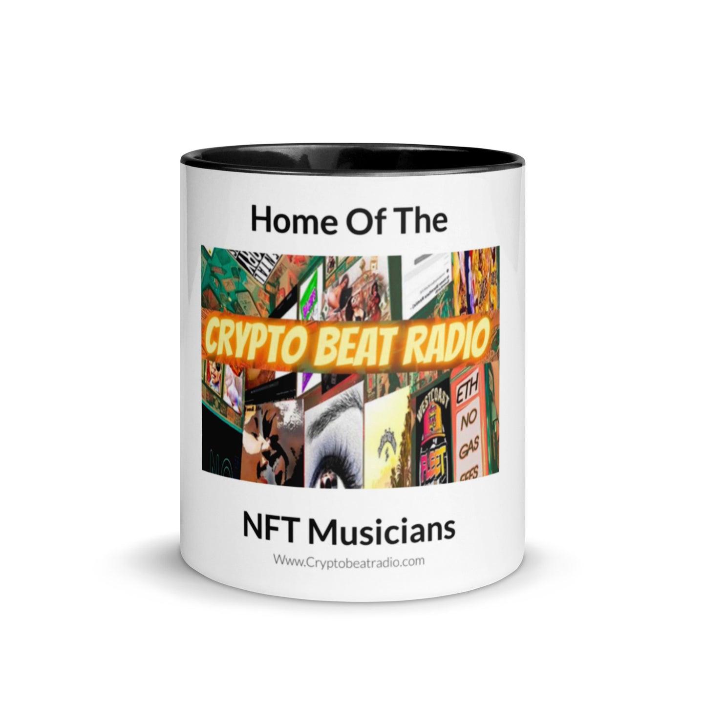 Crypto Beat Radio - Mug w/ Color Inside