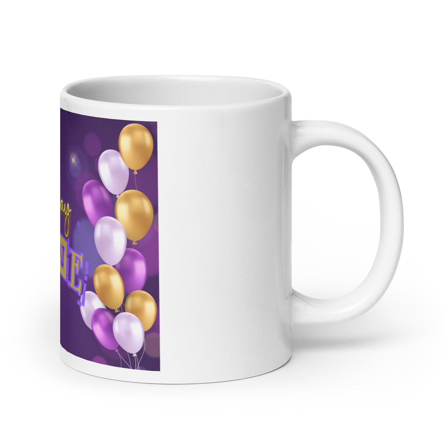 Happy Birthday Diane - White Glossy Mug