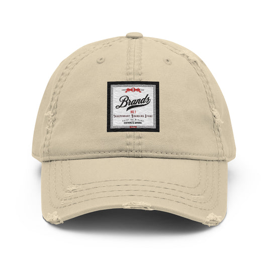 Brands Clothing Logo - Distressed Dad Hat