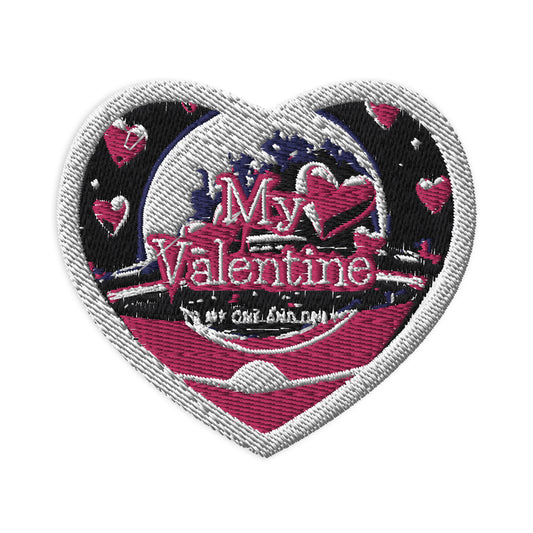 My Valentine - Embroidered Patches