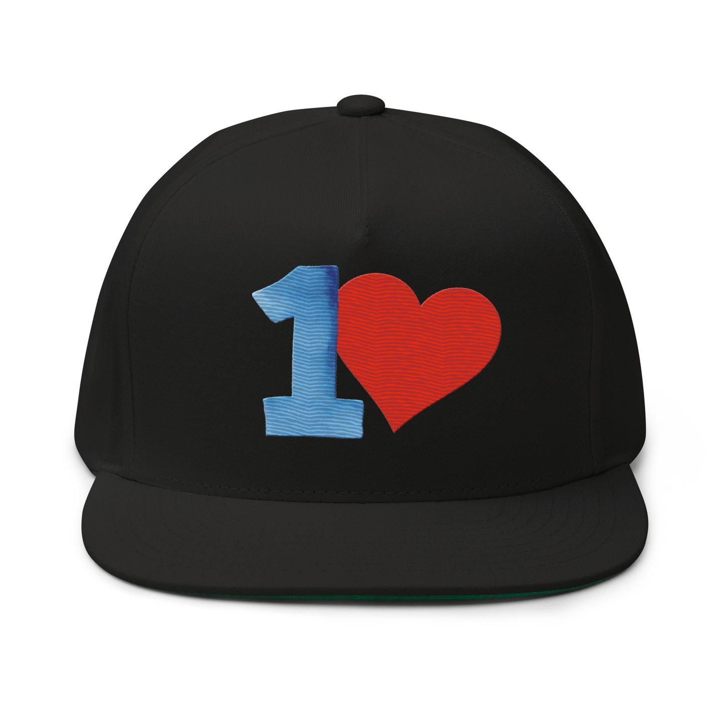 1 Love - Flat Bill Cap