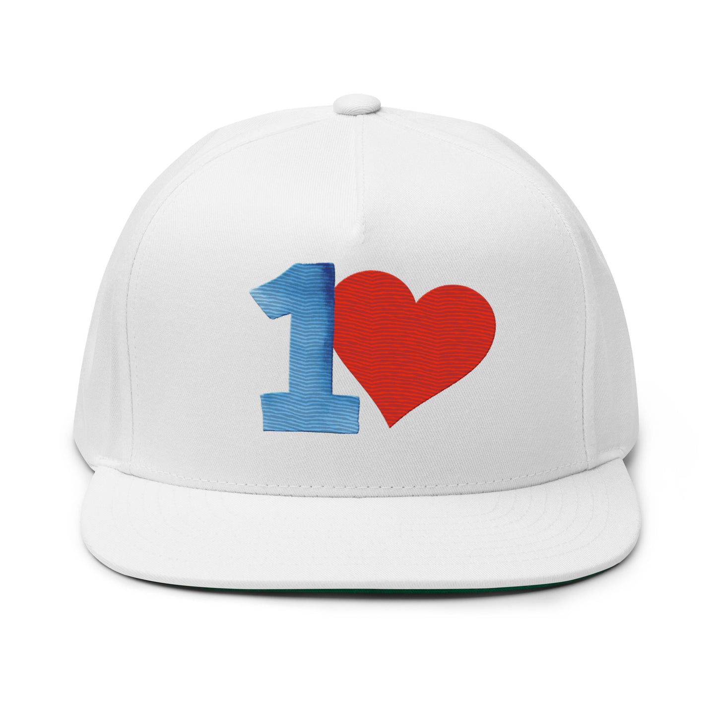 1 Love - Flat Bill Cap