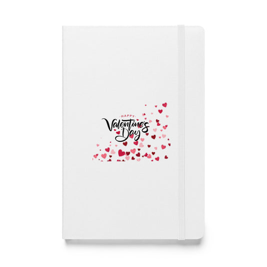 Happy Valentine's Day - Hardcover Bound Notebook