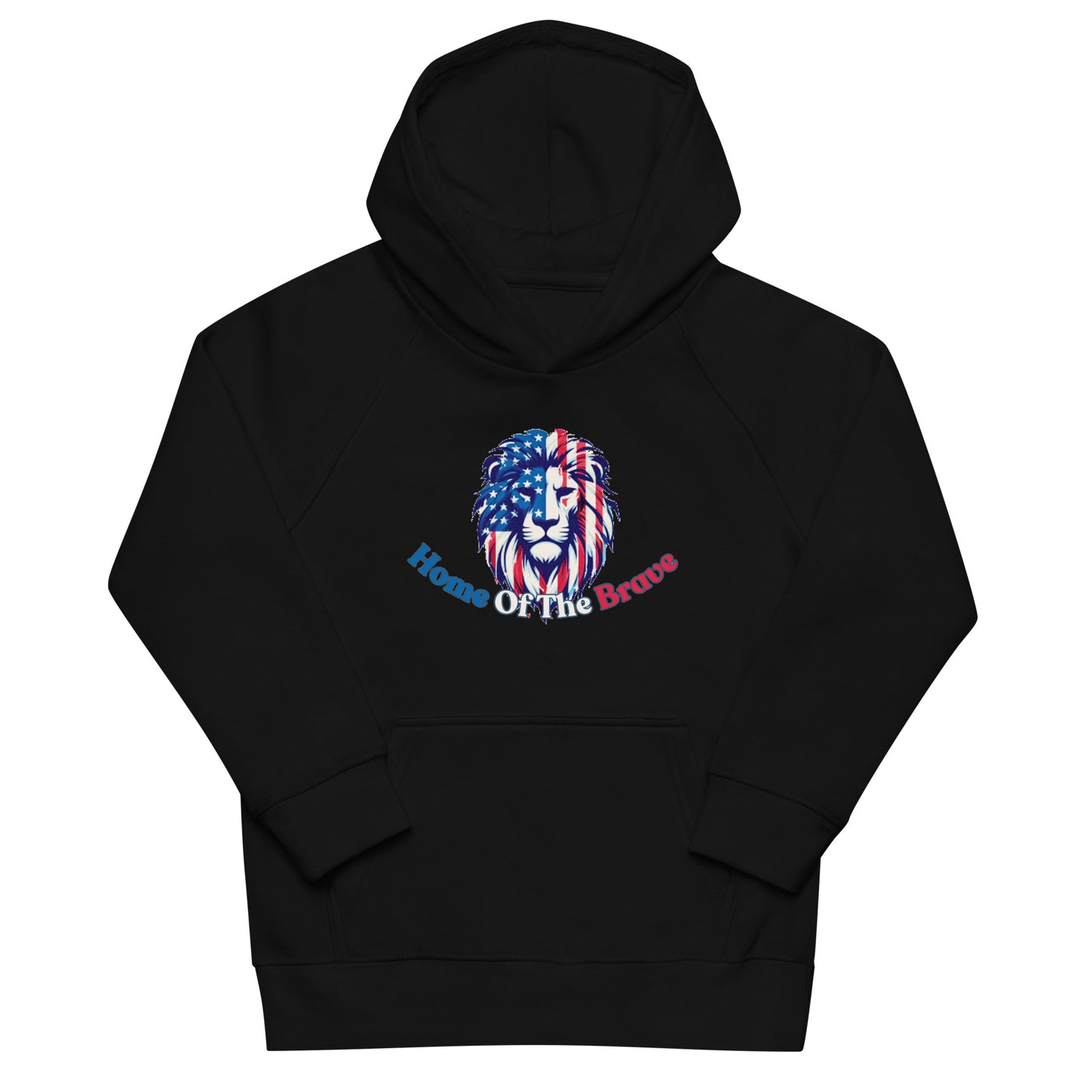 Home Of The Brave - Kids Eco Hoodie