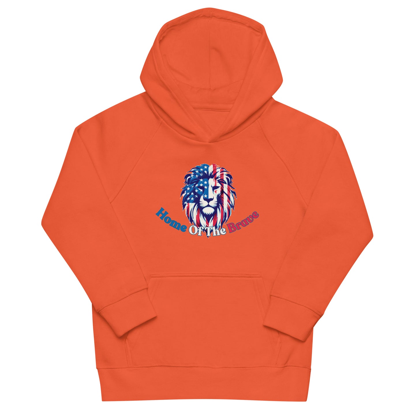 Home Of The Brave - Kids Eco Hoodie
