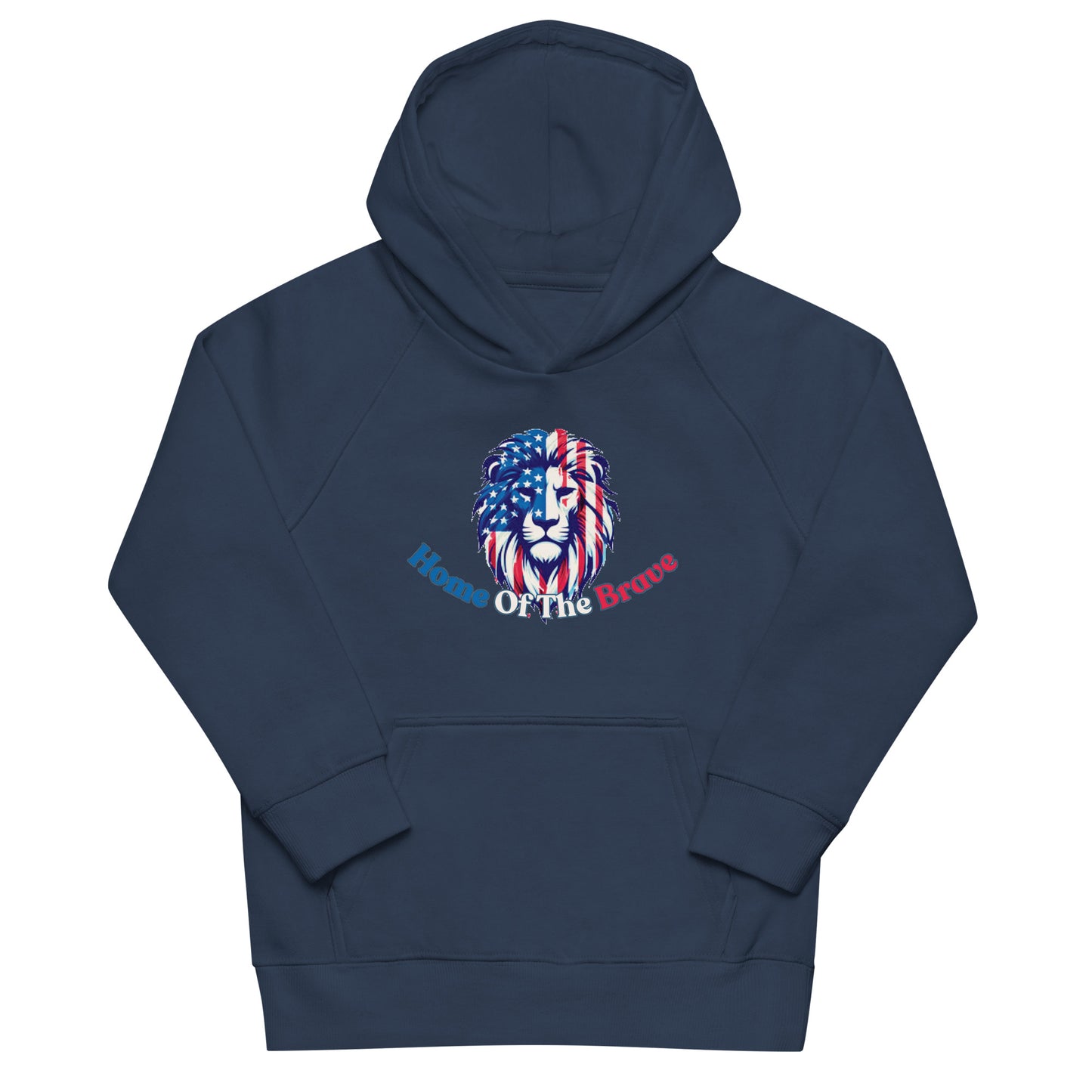 Home Of The Brave - Kids Eco Hoodie