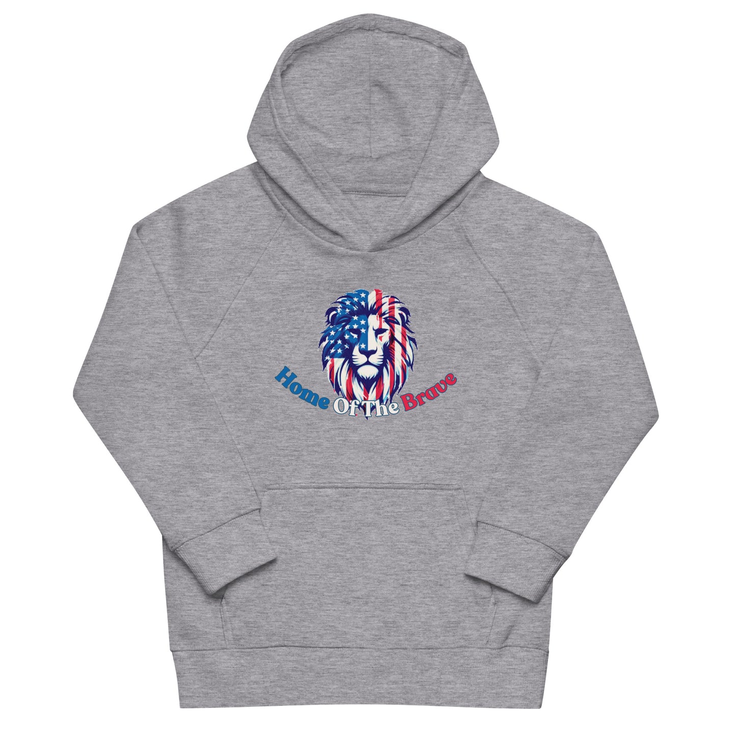 Home Of The Brave - Kids Eco Hoodie