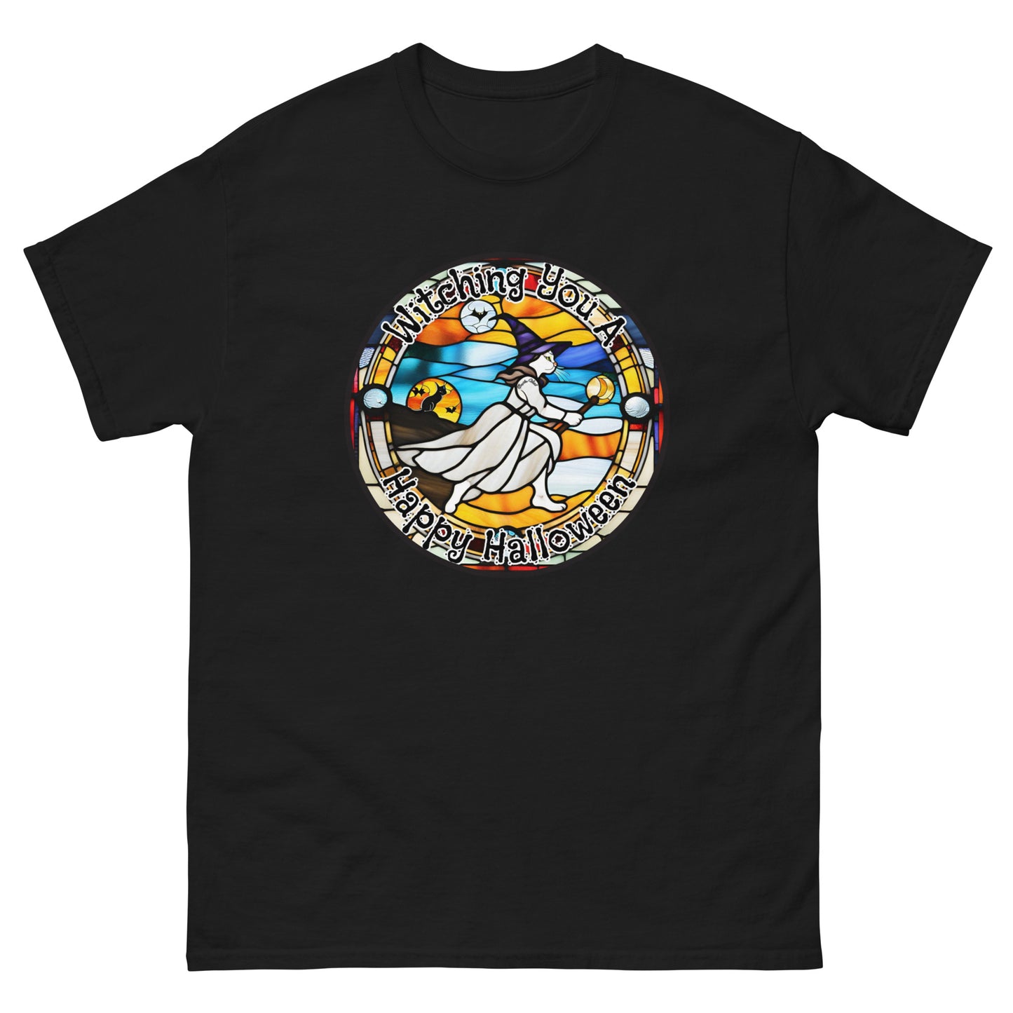 Pumpkin Witch/Happy Halloween - T-Shirt