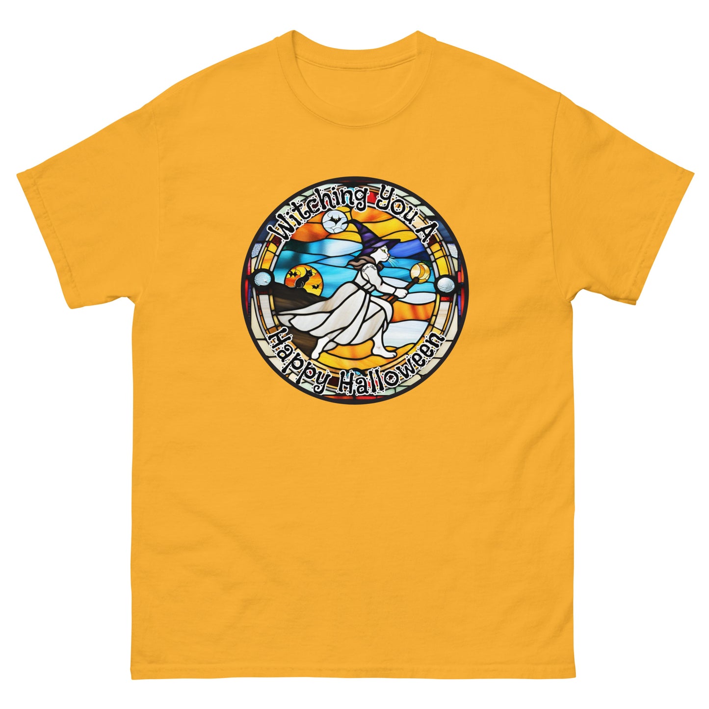 Pumpkin Witch/Happy Halloween - T-Shirt