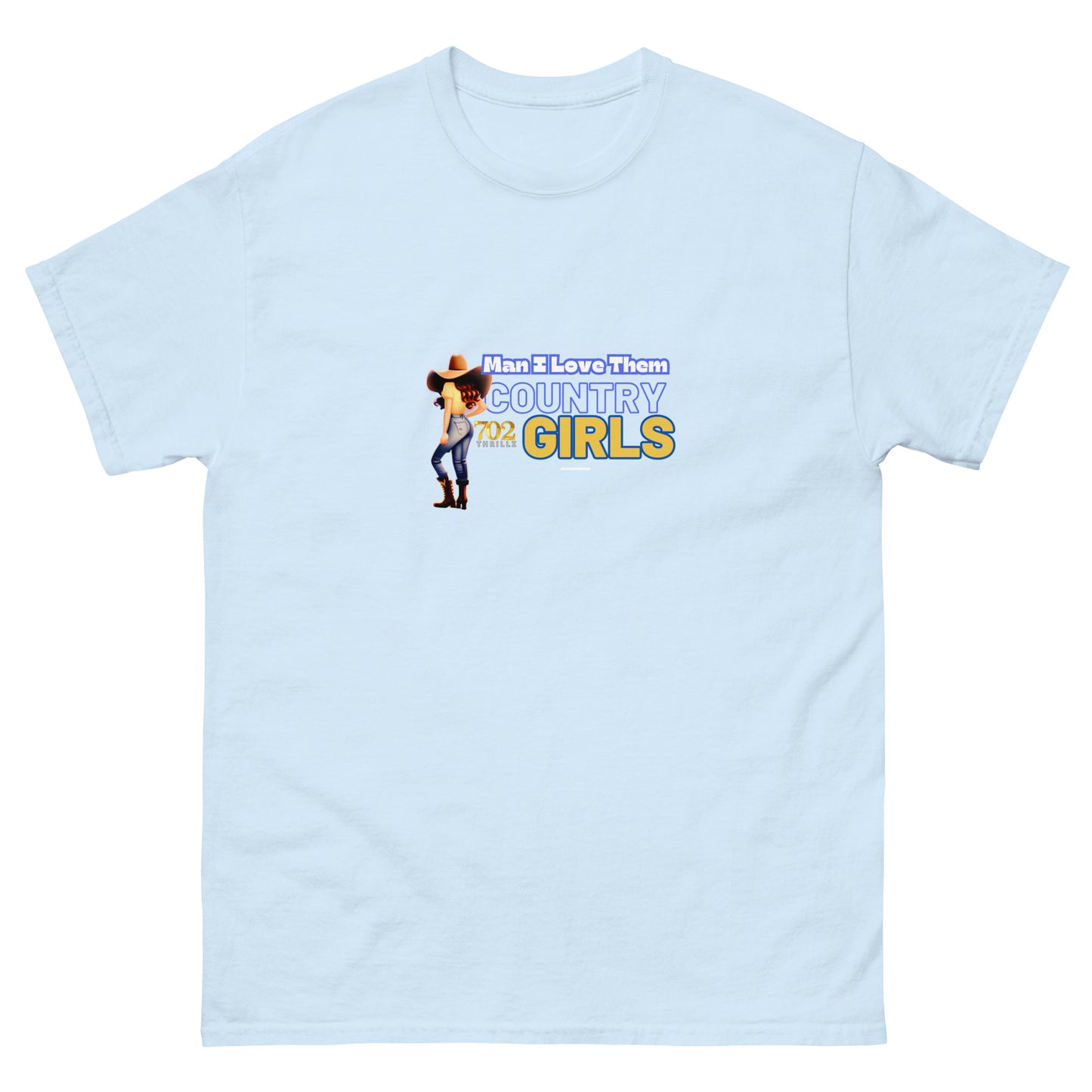 702 Thrillz / Man I Love Those Country Girls - Classic T-Shirt