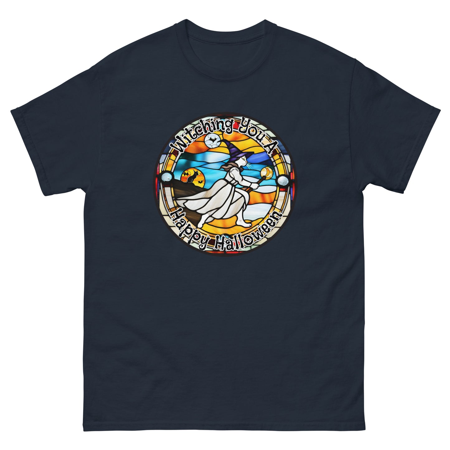 Pumpkin Witch/Happy Halloween - T-Shirt