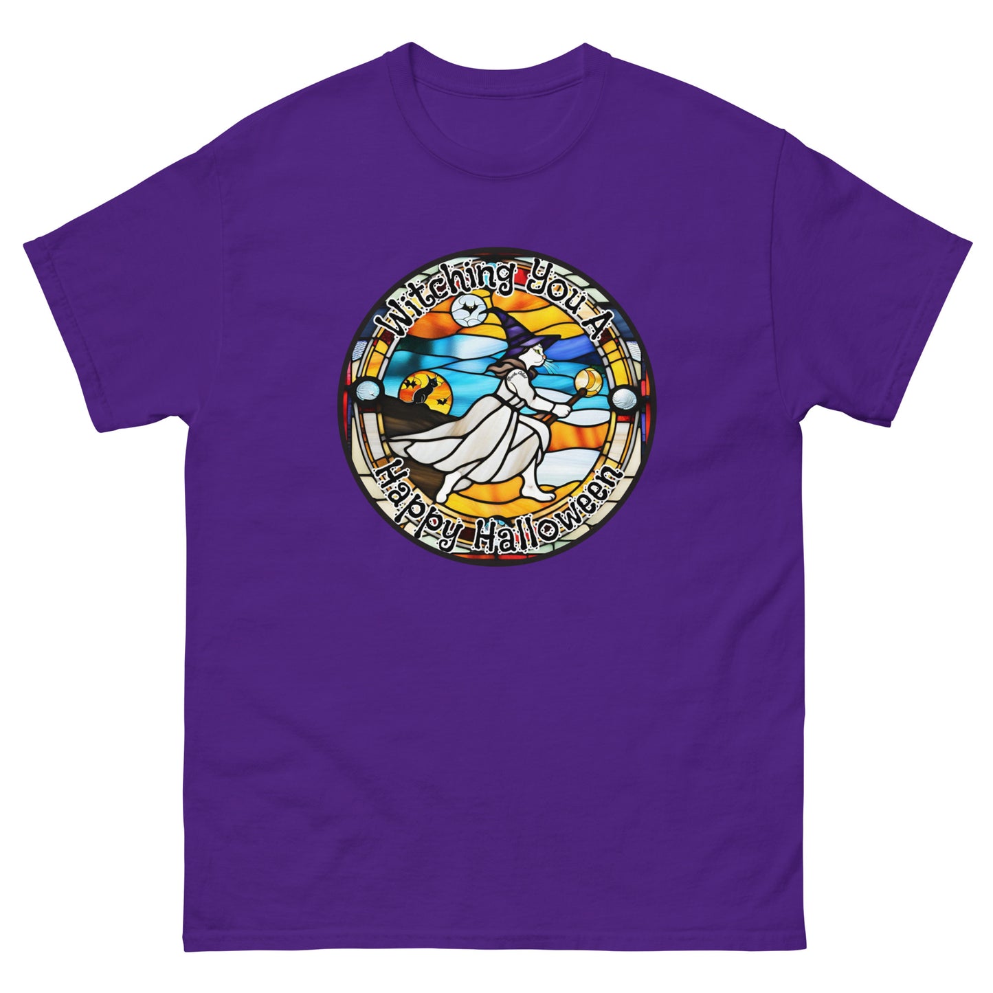 Pumpkin Witch/Happy Halloween - T-Shirt