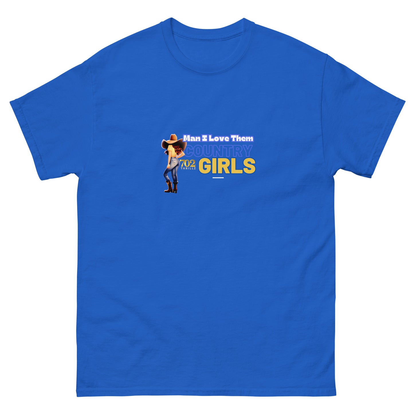 702 Thrillz / Man I Love Those Country Girls - Classic T-Shirt