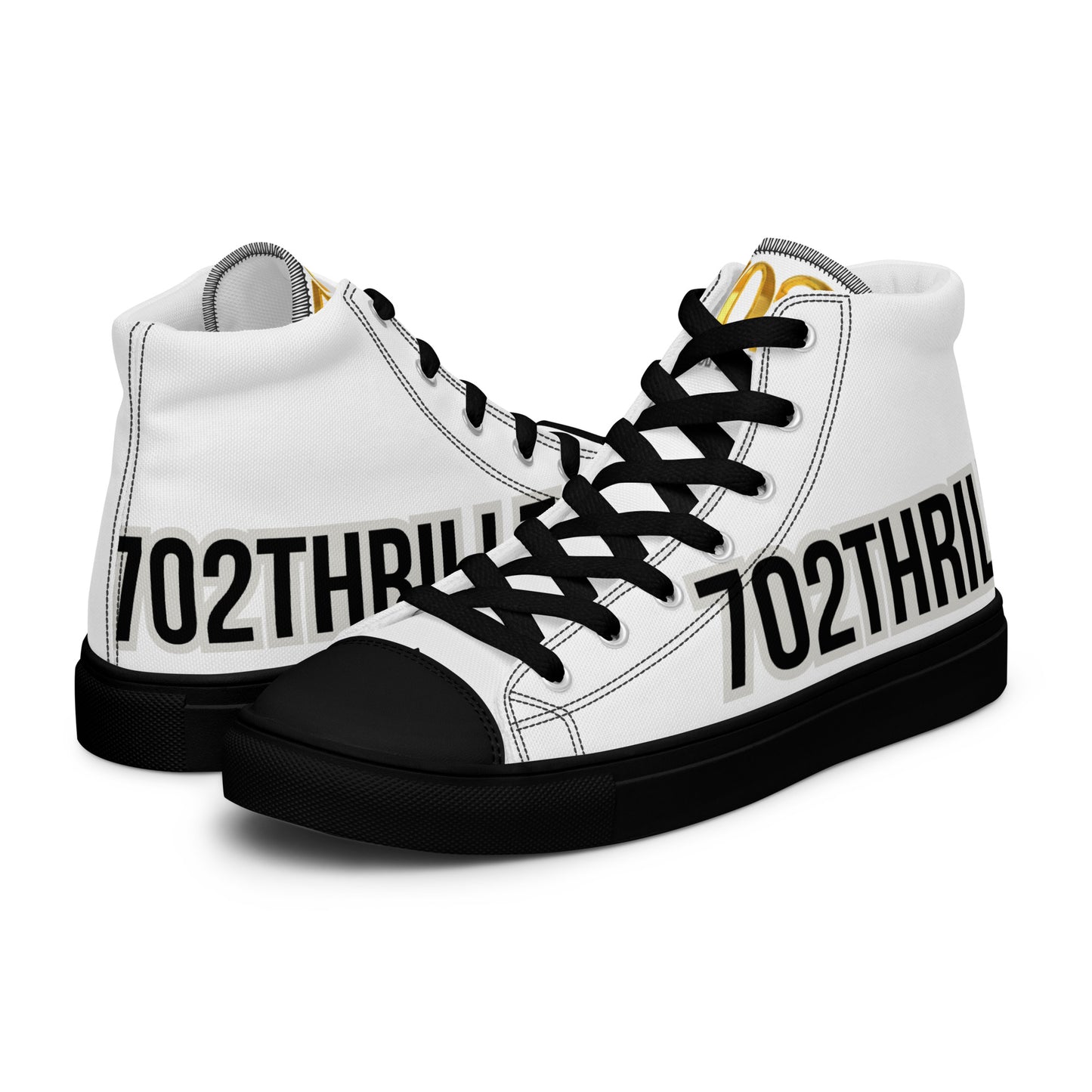 702 Thrillz Original Brand - High Top Canvas Shoes