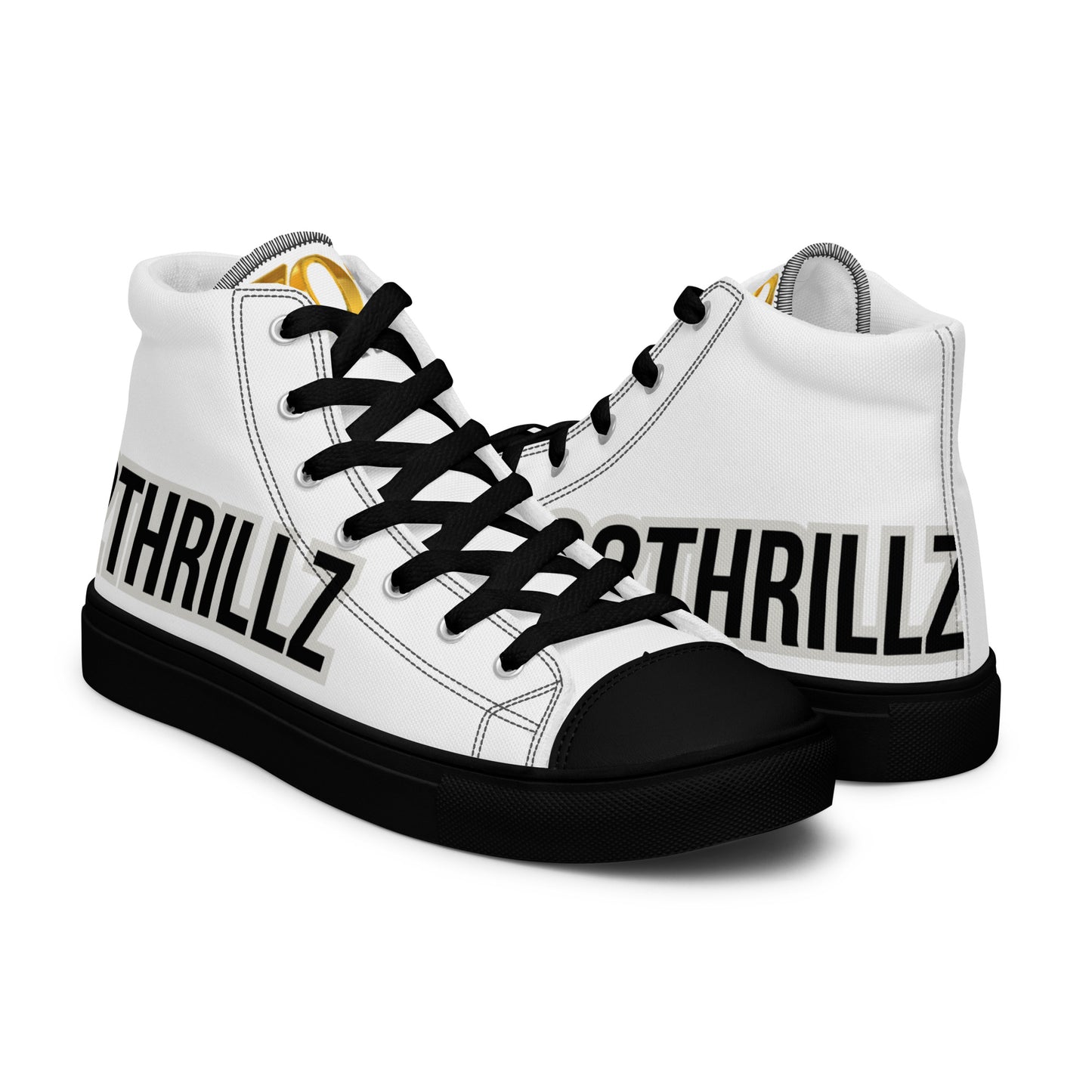 702 Thrillz Original Brand - High Top Canvas Shoes