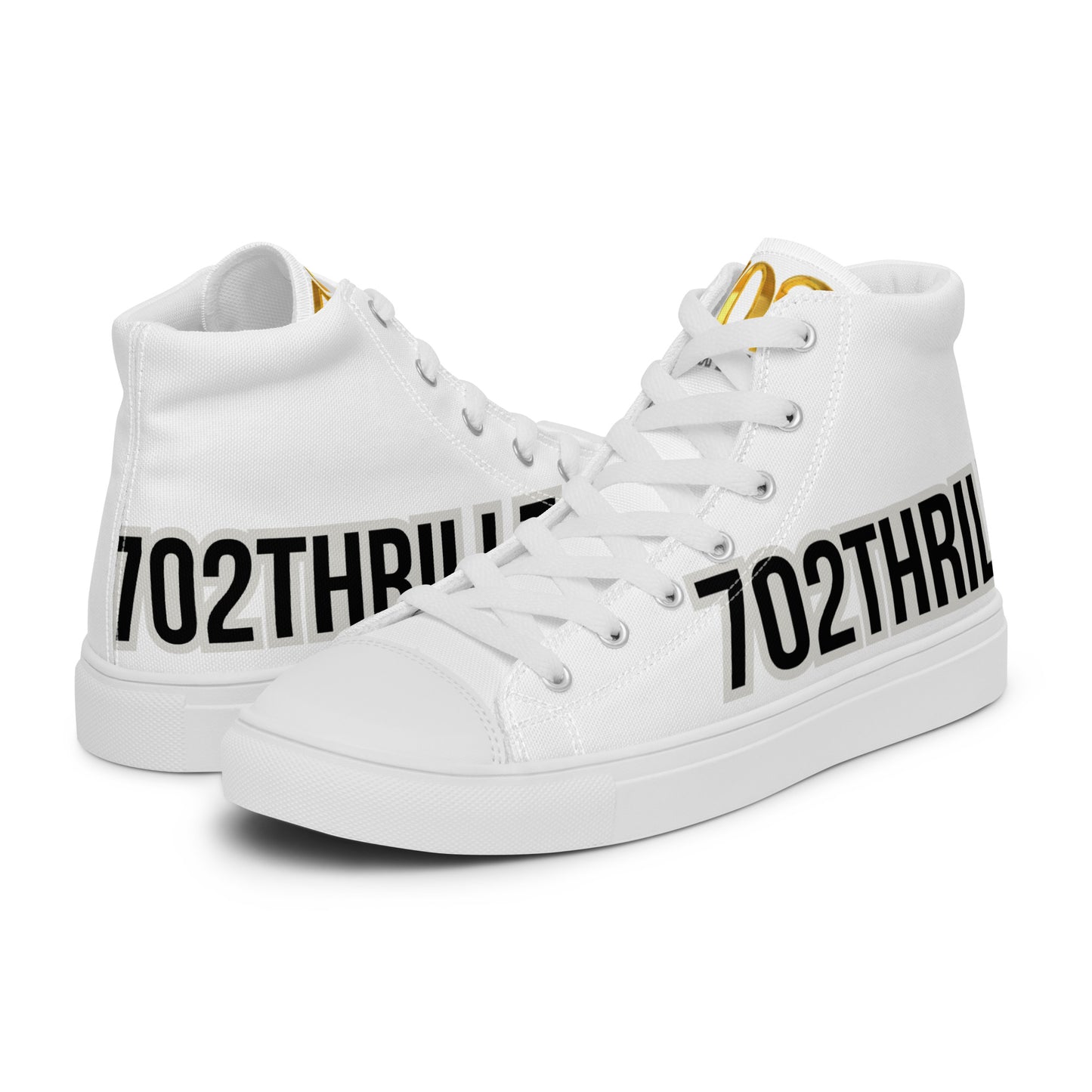 702 Thrillz Original Brand - High Top Canvas Shoes
