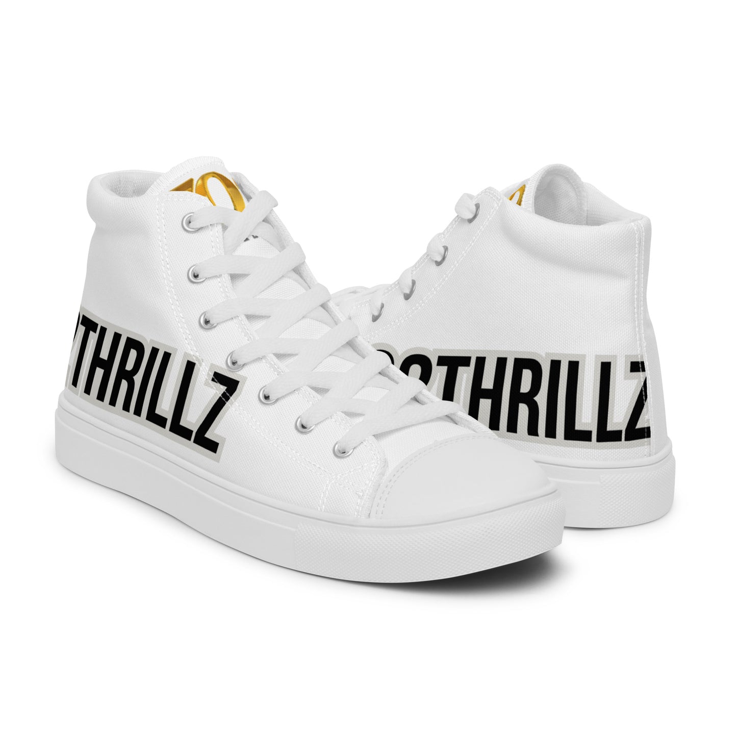 702 Thrillz Original Brand - High Top Canvas Shoes