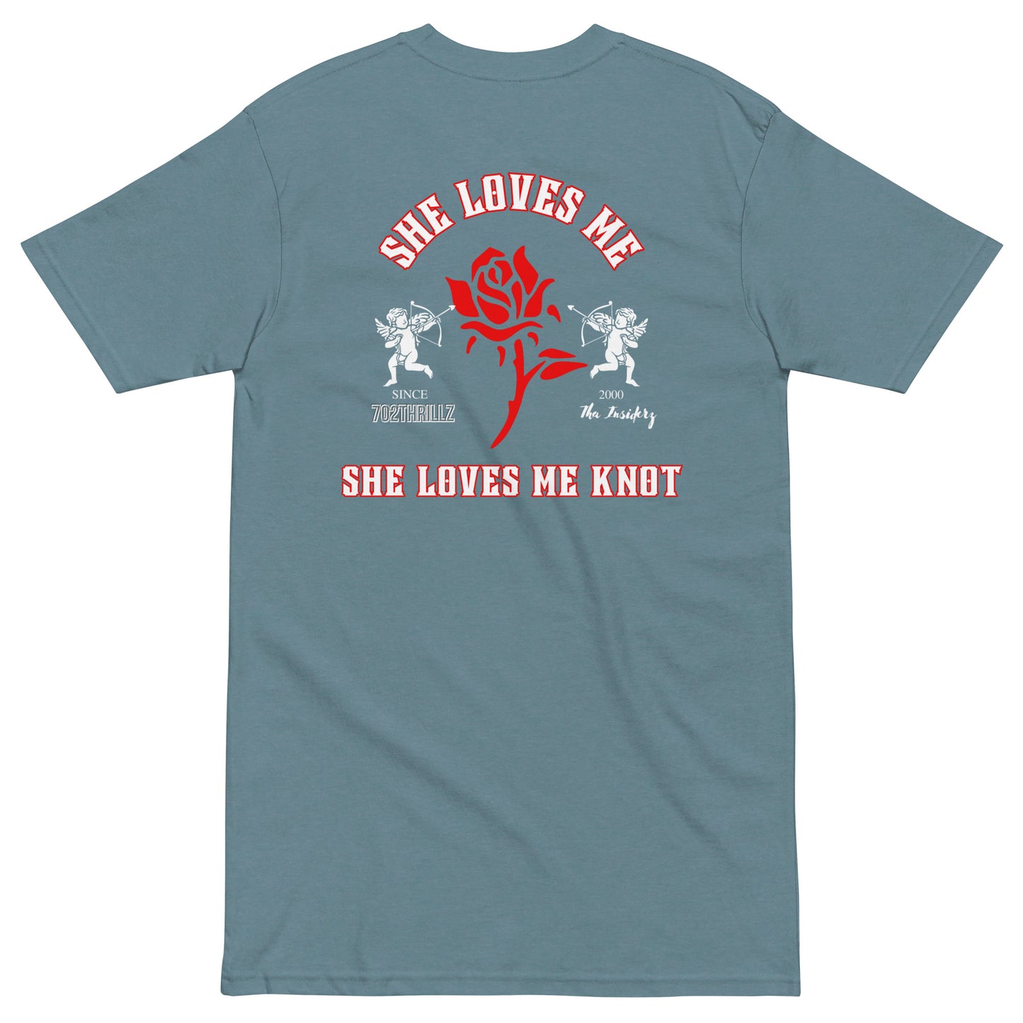 702 Thrillz / She Loves Me She Loves Me Knot - Heavyweight T-Shirt