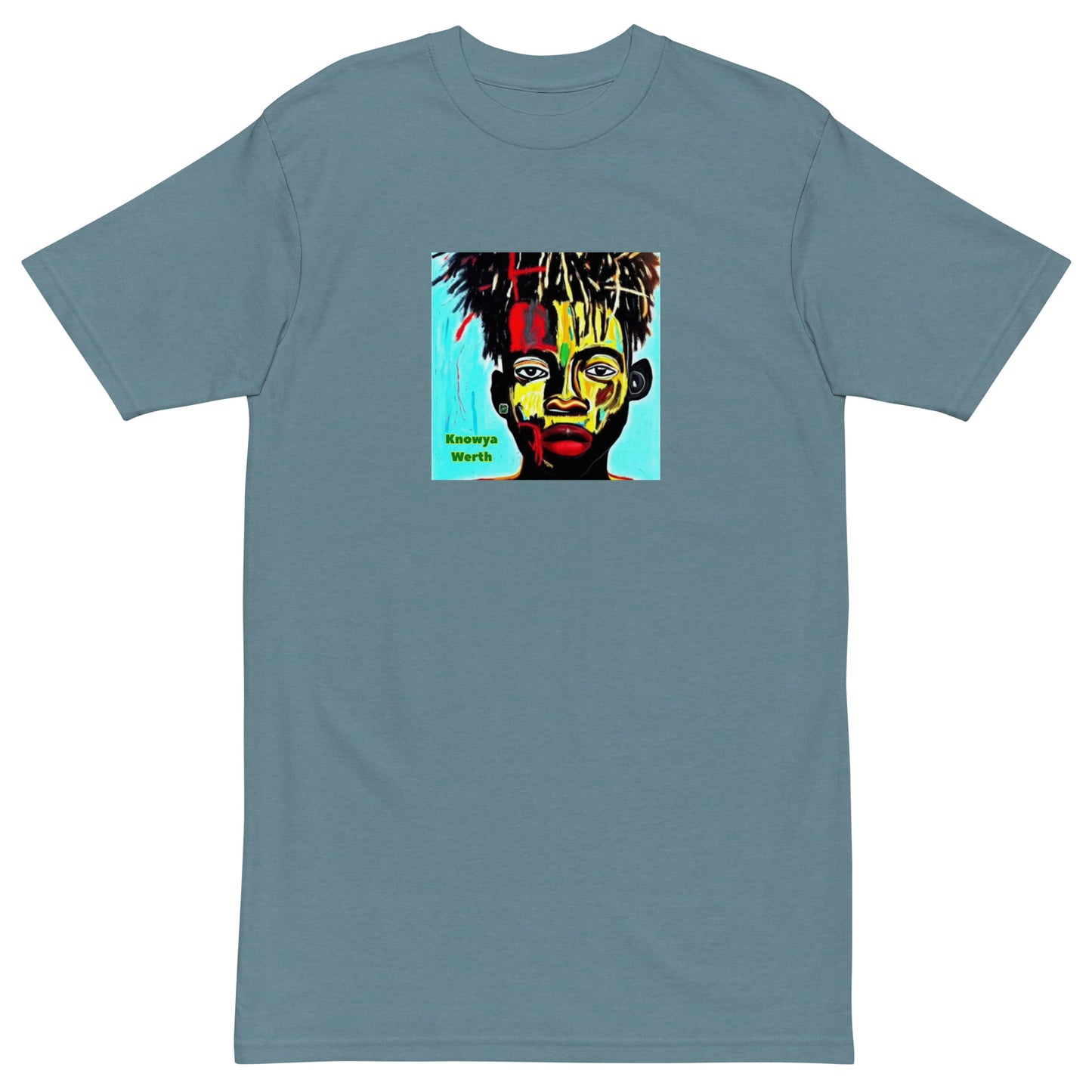 Knowya Werth Rude Boi - Premium Heavyweight T-Shirt