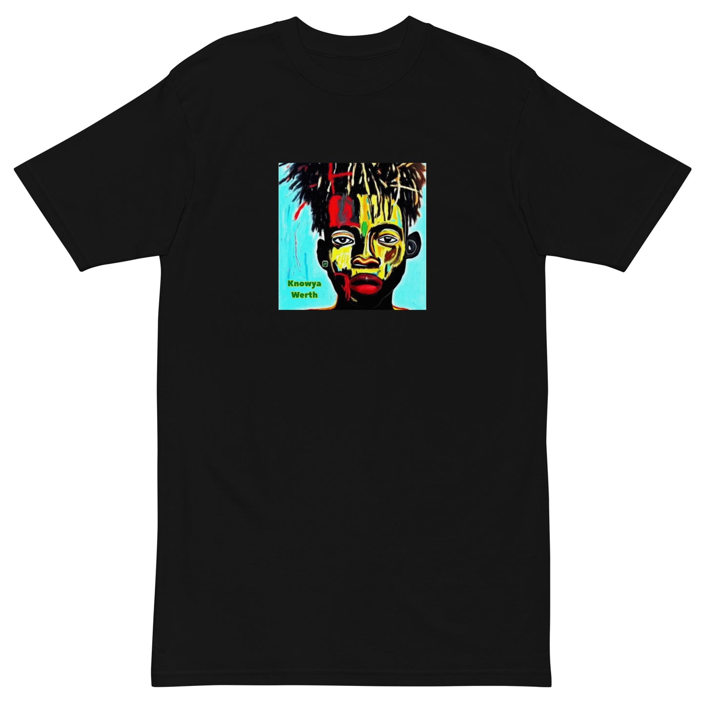 Knowya Werth Rude Boi - Premium Heavyweight T-Shirt
