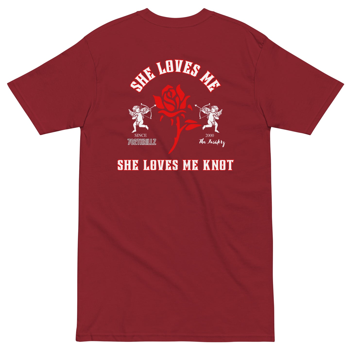 702 Thrillz / She Loves Me She Loves Me Knot - Heavyweight T-Shirt