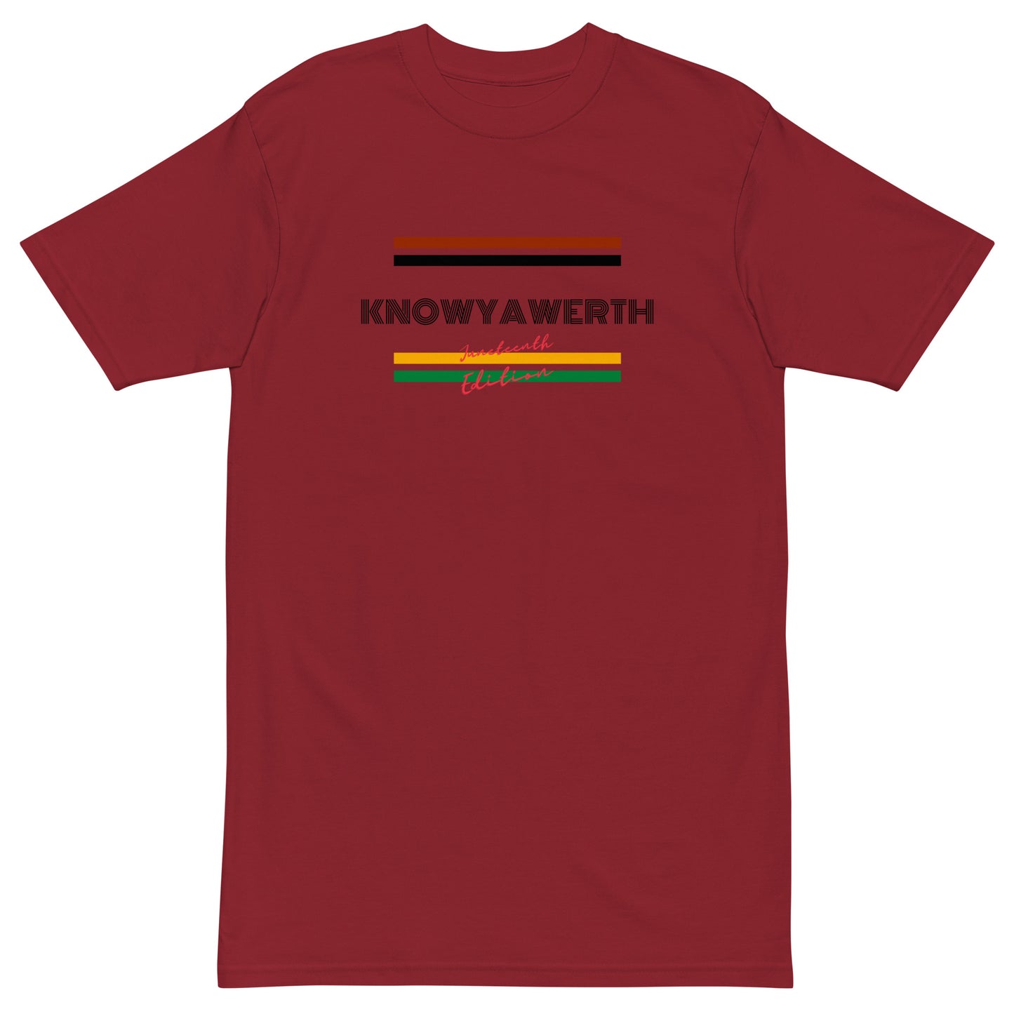 Knowya Werth / Juneteenth Edition - Heavyweight T-Shirt