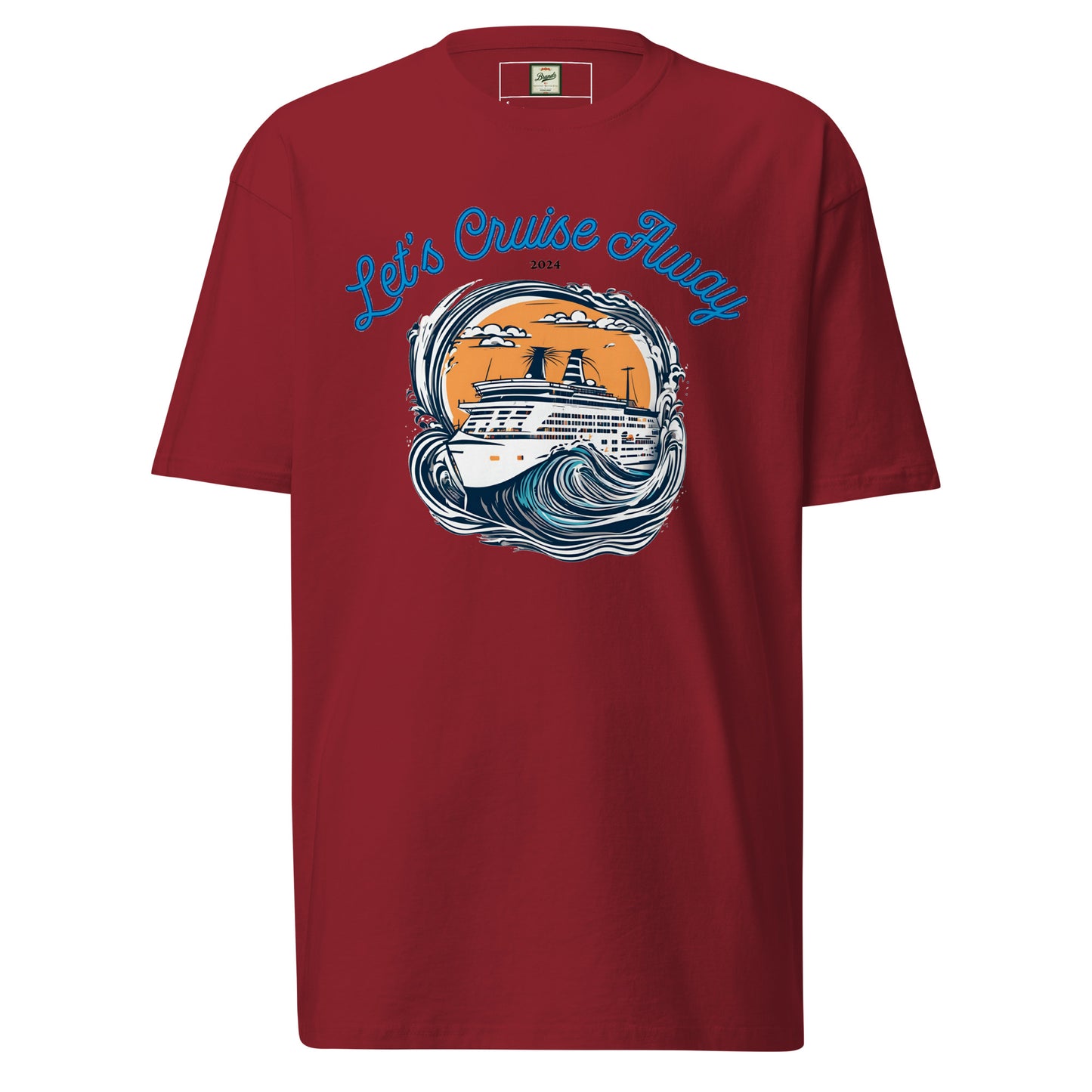Let's Cruise Away - Premium Heavyweight T-Shirt