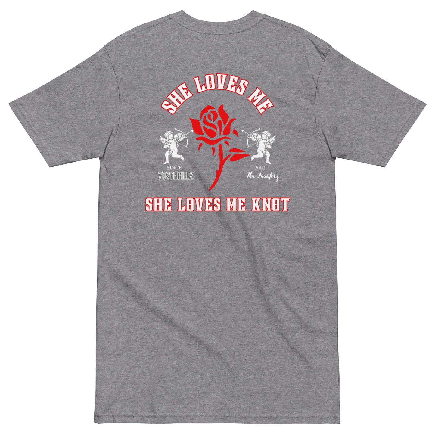 702 Thrillz / She Loves Me She Loves Me Knot - Heavyweight T-Shirt