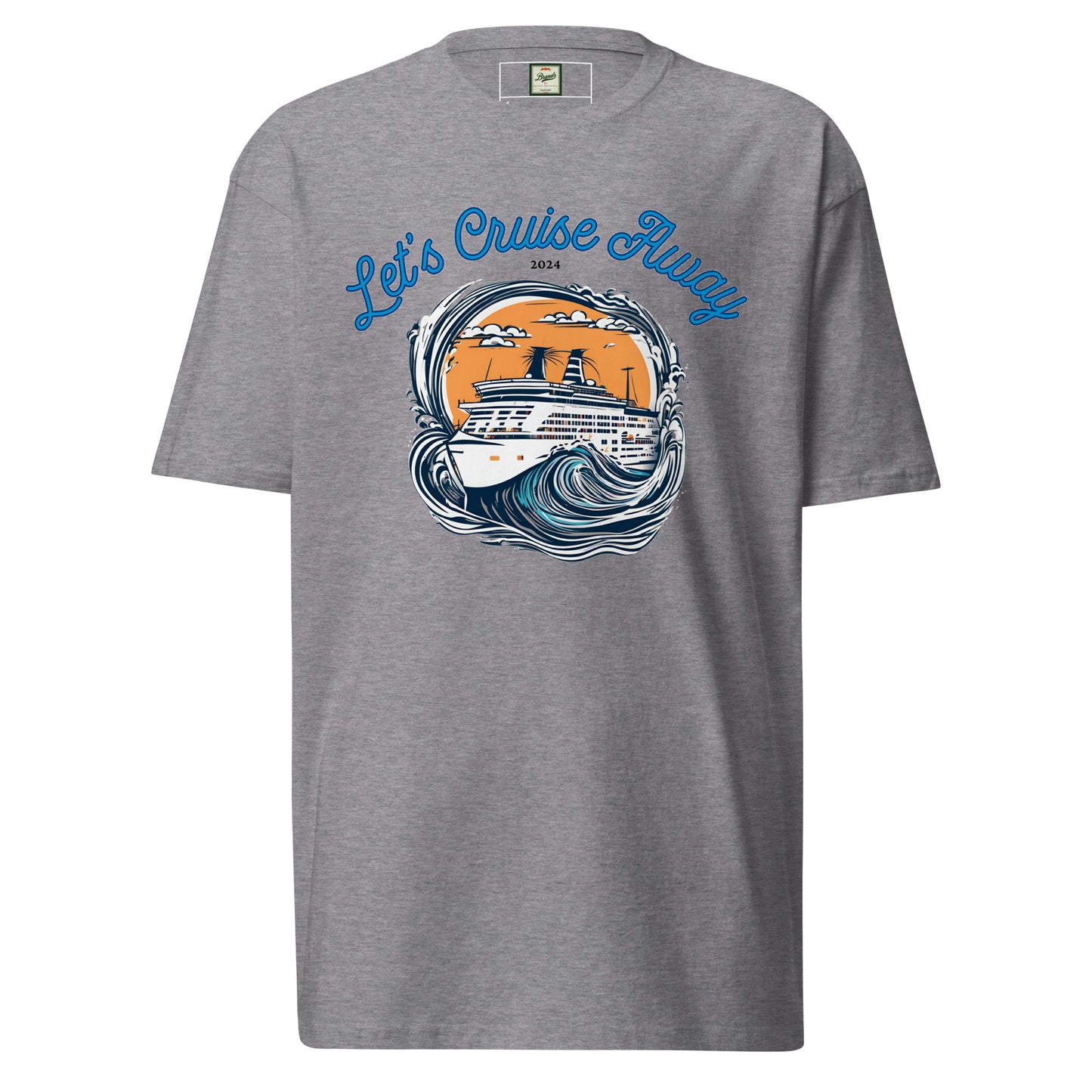 Let's Cruise Away - Premium Heavyweight T-Shirt