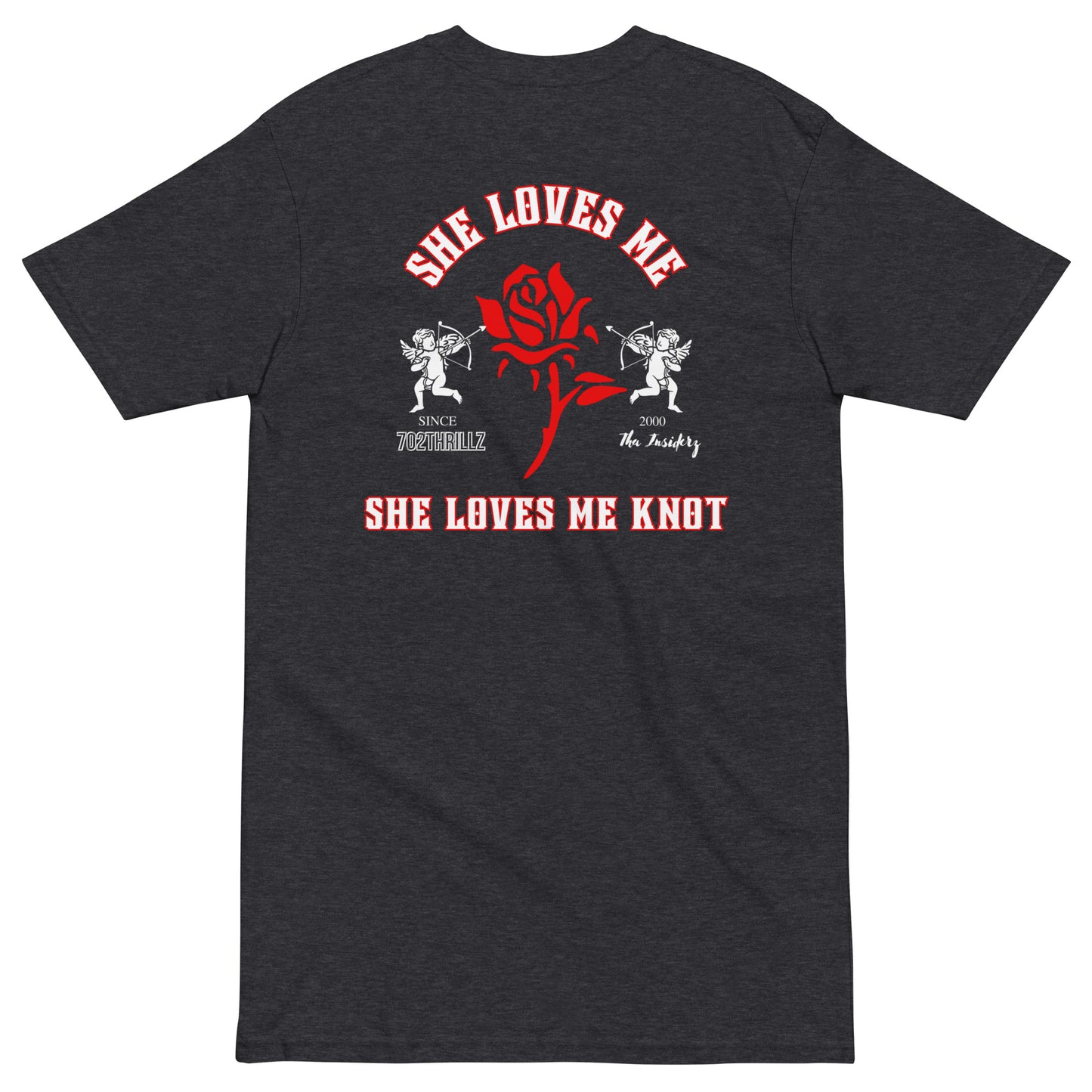 702 Thrillz / She Loves Me She Loves Me Knot - Heavyweight T-Shirt
