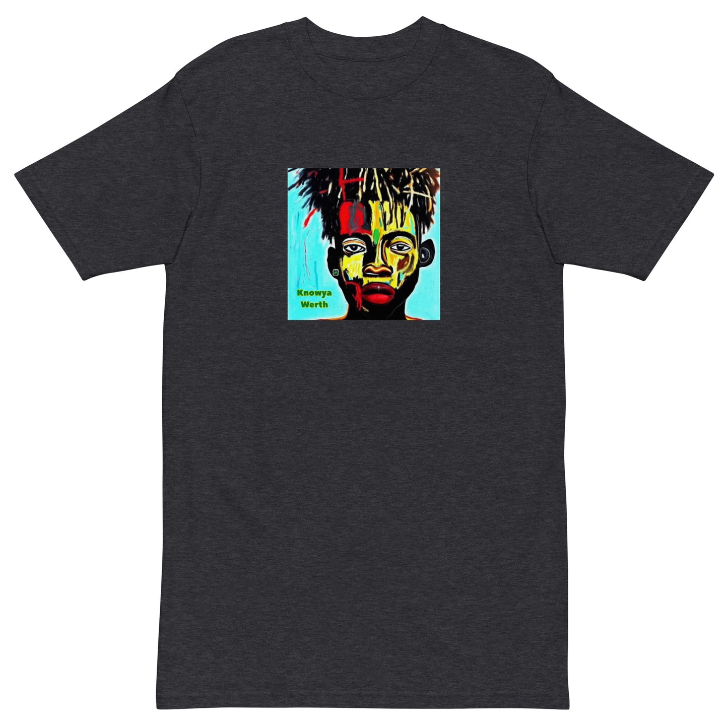Knowya Werth Rude Boi - Premium Heavyweight T-Shirt
