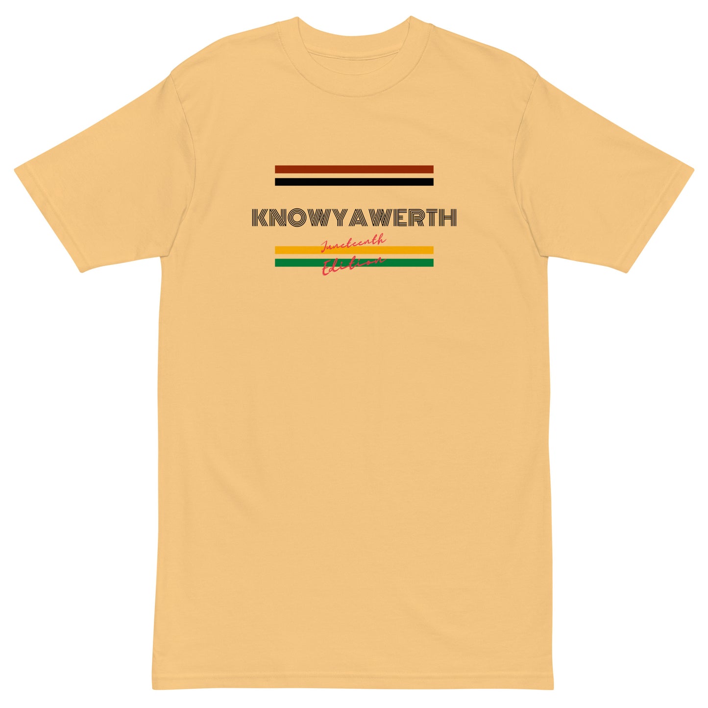 Knowya Werth / Juneteenth Edition - Heavyweight T-Shirt
