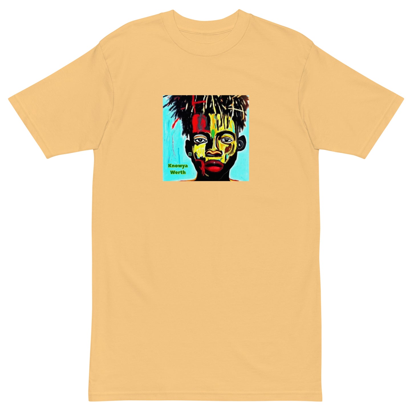 Knowya Werth Rude Boi - Premium Heavyweight T-Shirt