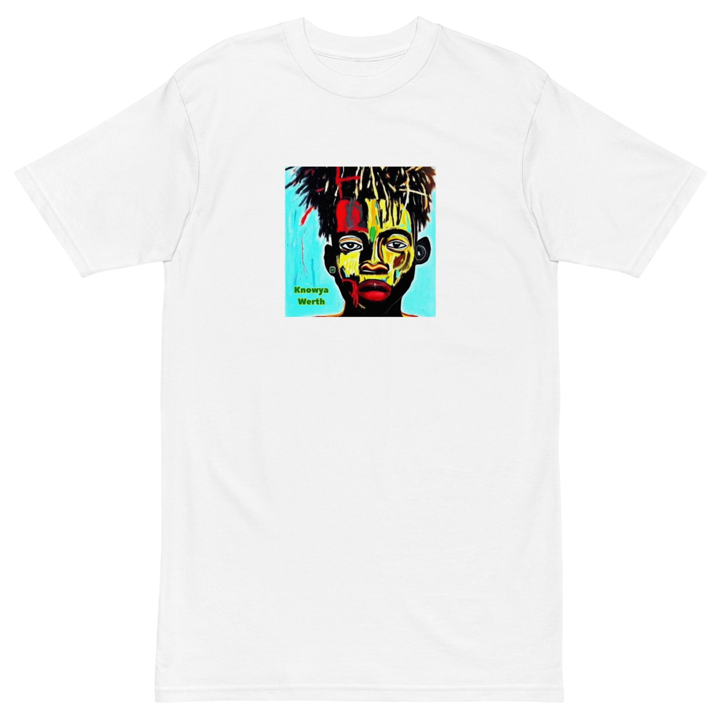 Knowya Werth Rude Boi - Premium Heavyweight T-Shirt