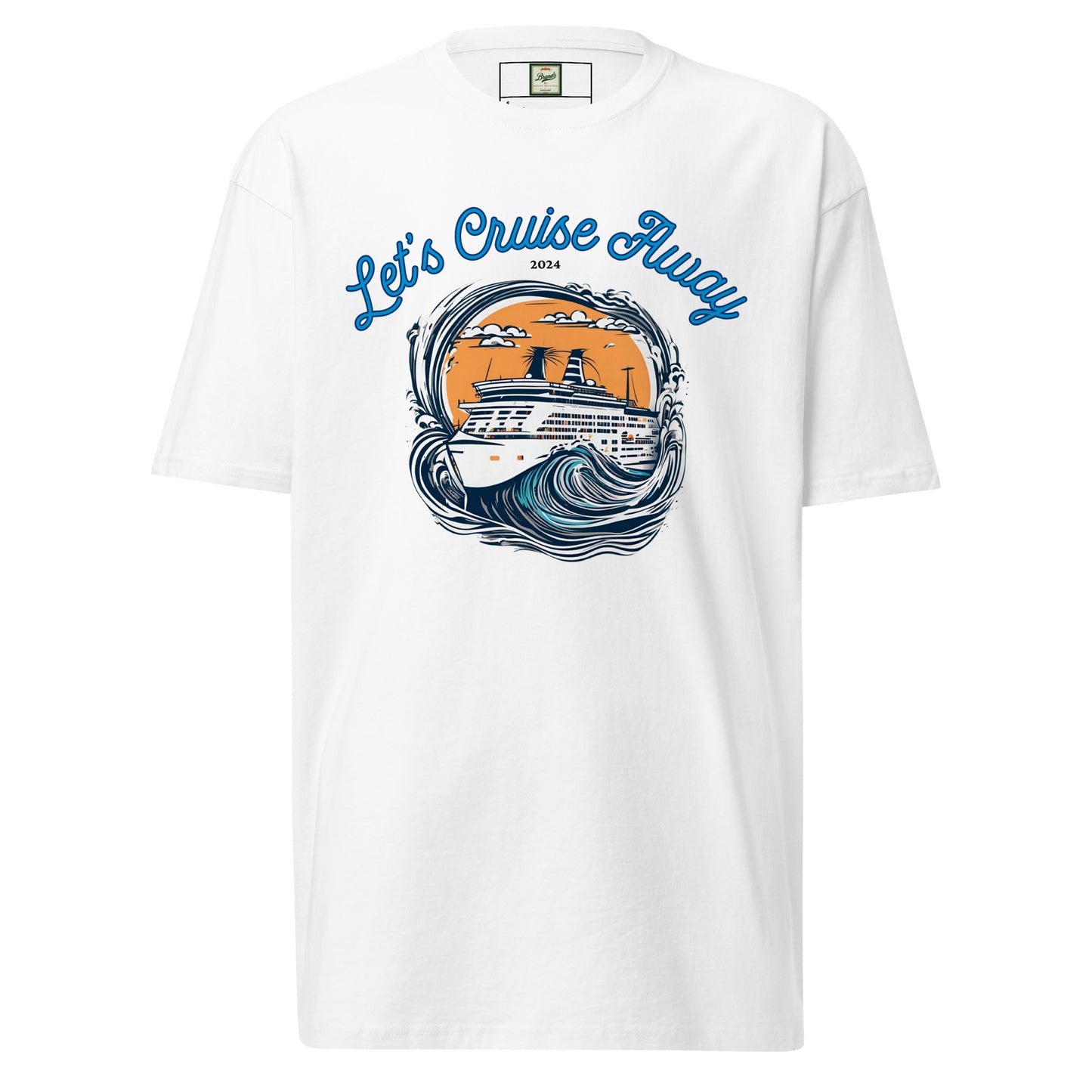 Let's Cruise Away - Premium Heavyweight T-Shirt