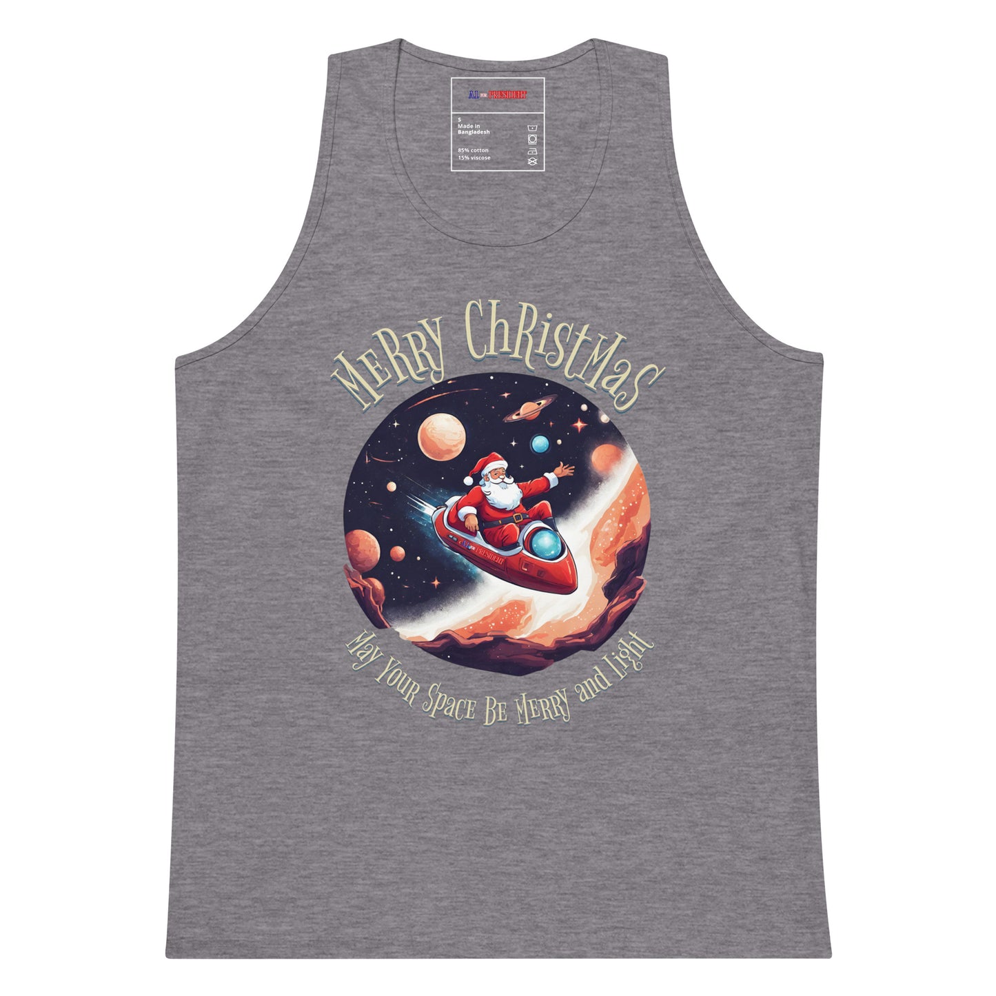 A.I. For President / Merry Christmas - Premium Tank Top