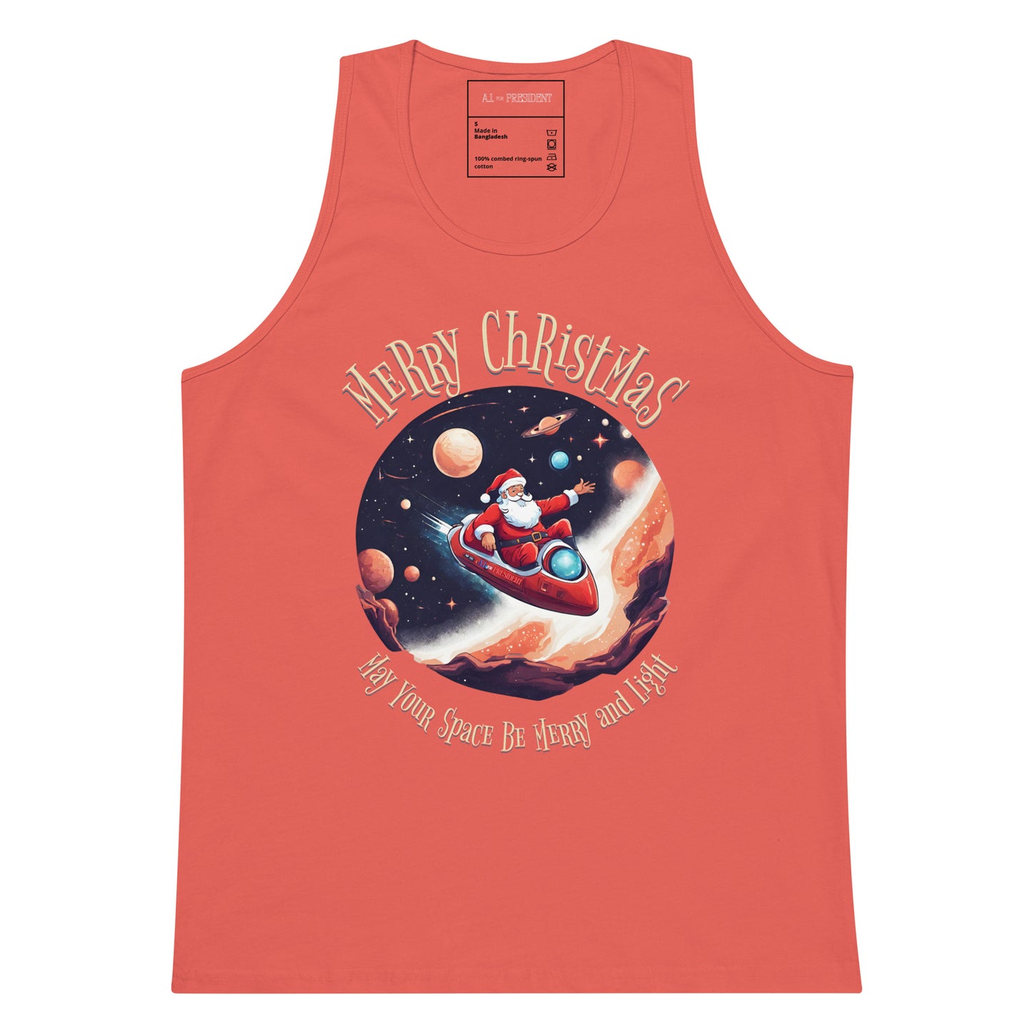 A.I. For President / Merry Christmas - Premium Tank Top