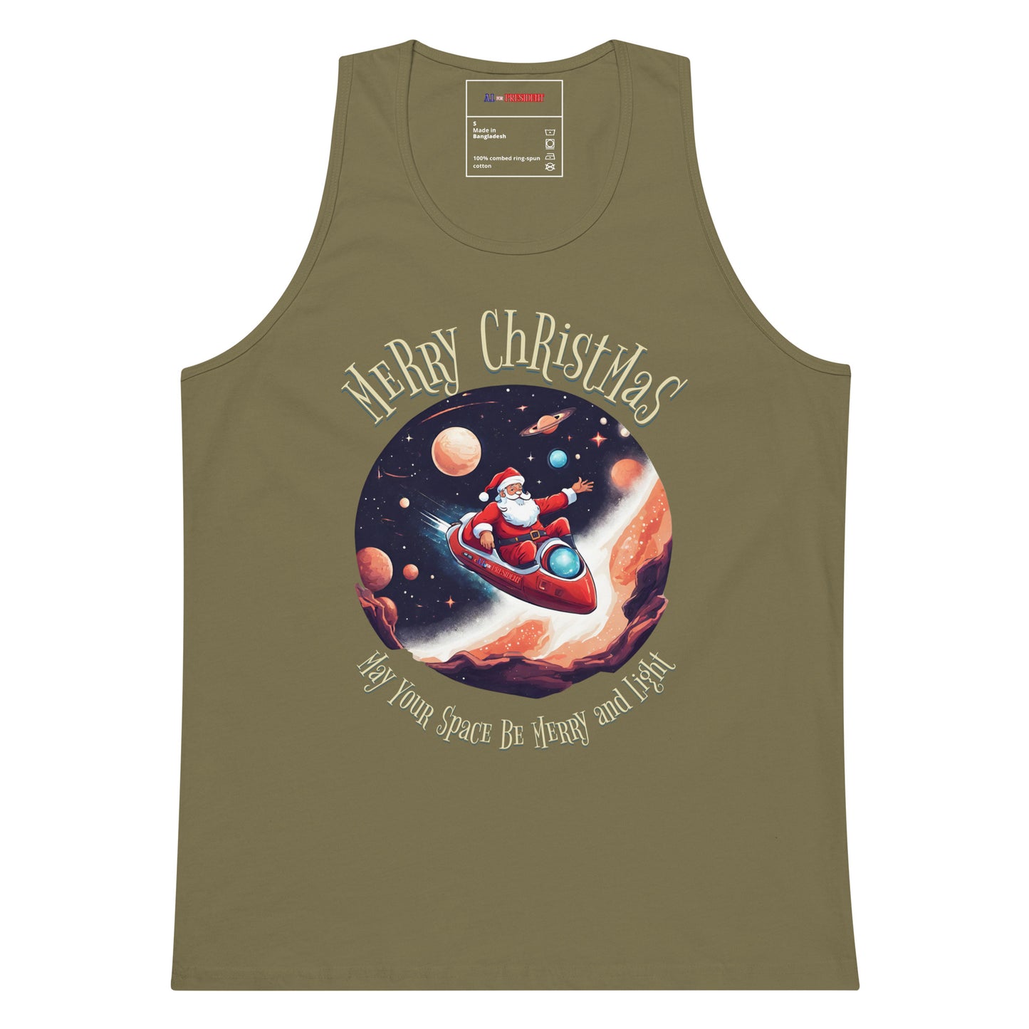 A.I. For President / Merry Christmas - Premium Tank Top