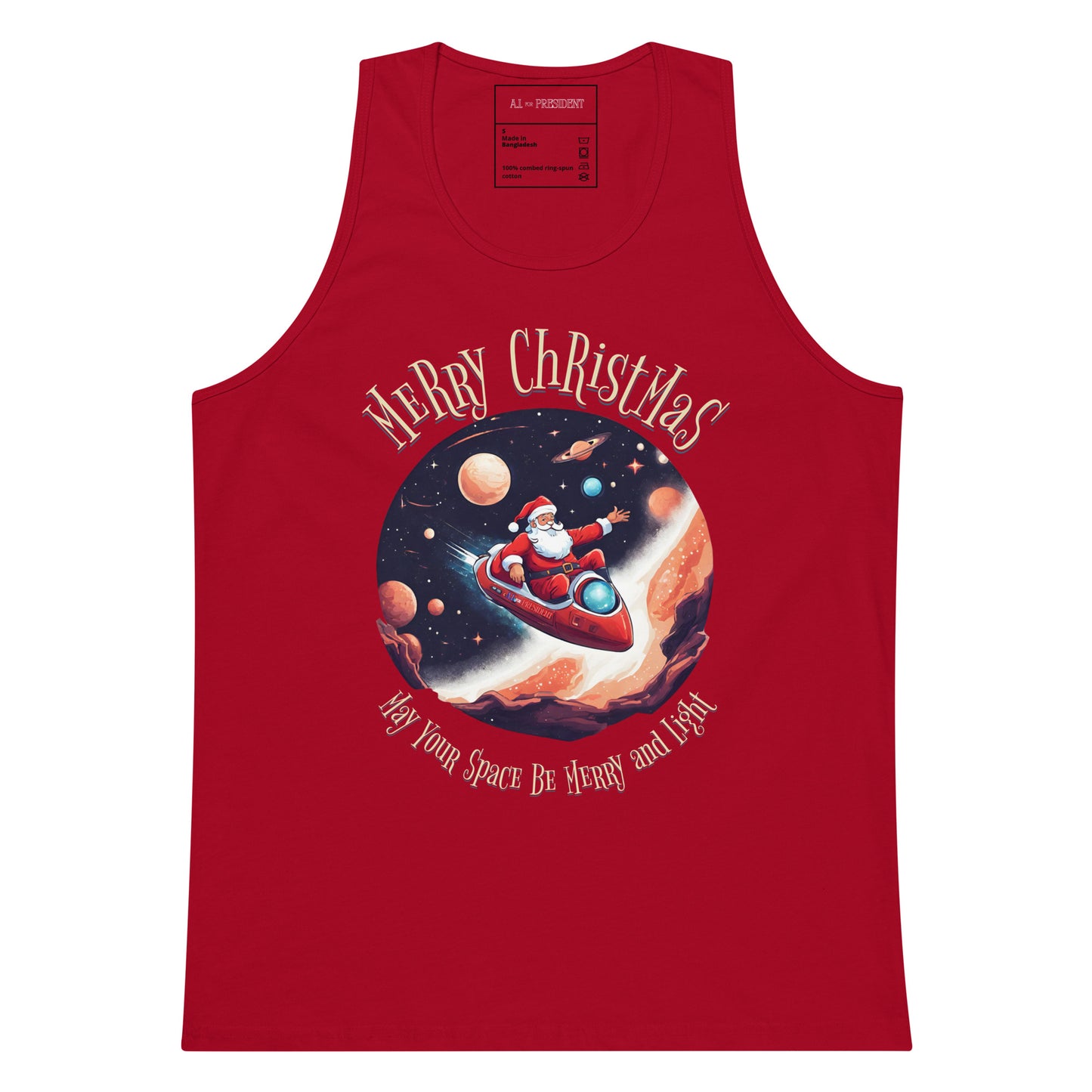 A.I. For President / Merry Christmas - Premium Tank Top