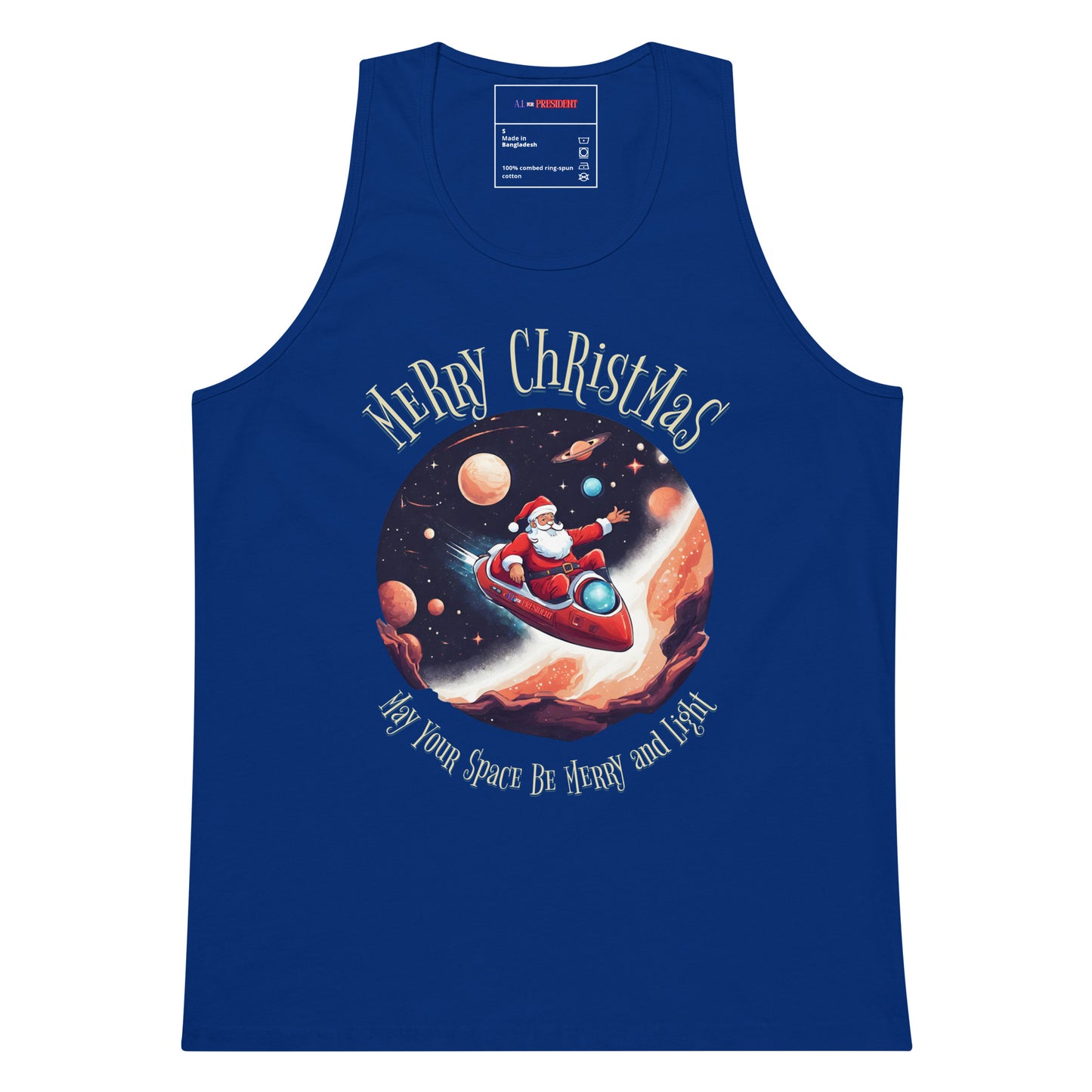 A.I. For President / Merry Christmas - Premium Tank Top
