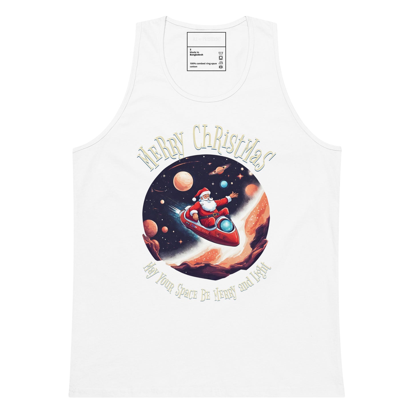 A.I. For President / Merry Christmas - Premium Tank Top