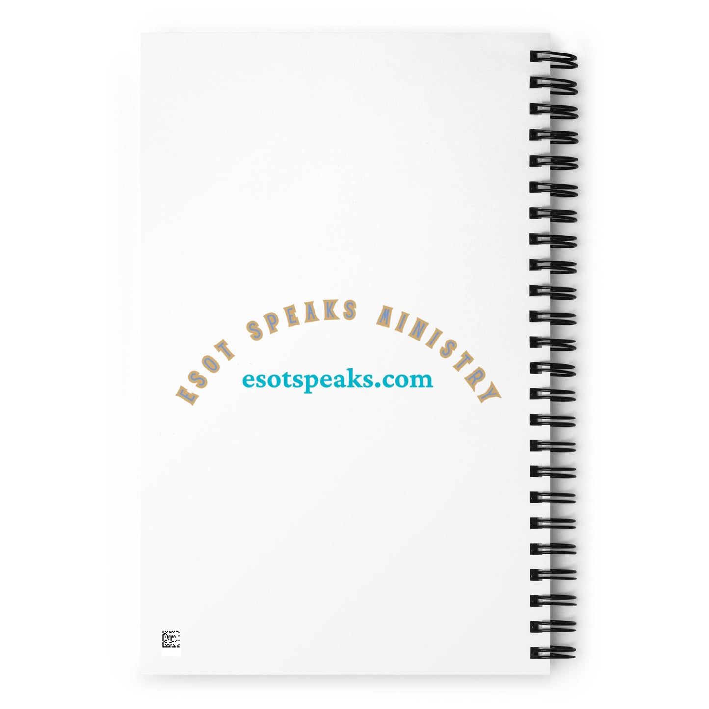 THE ESOT SPEAKS MINISTRY -  Spiral notebook