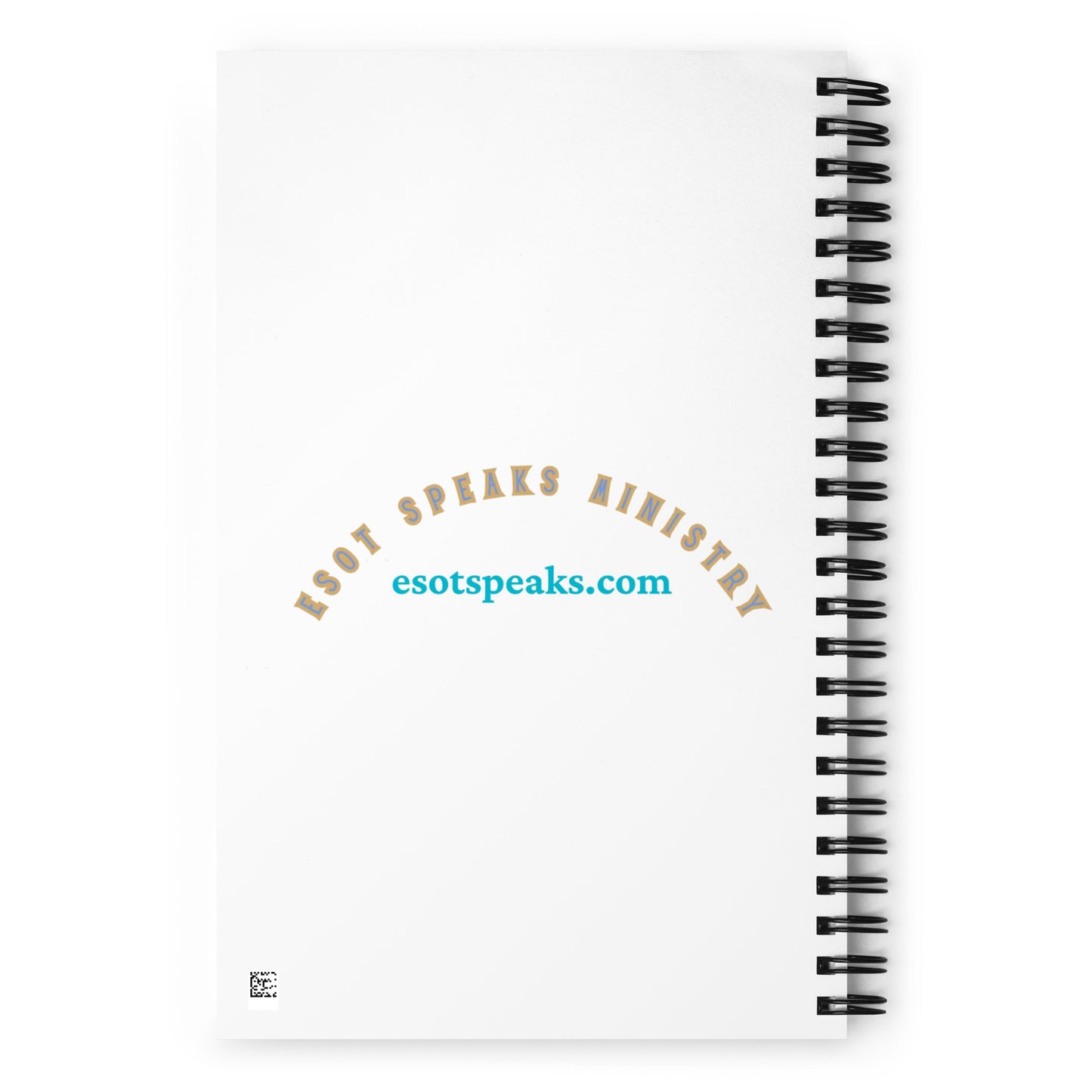 THE ESOT SPEAKS MINISTRY All Over - Spiral Notebook